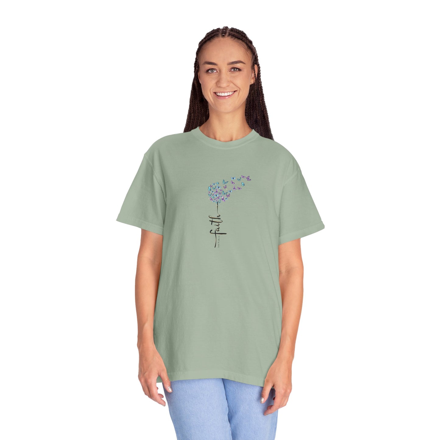 Faith Butterflies Tee