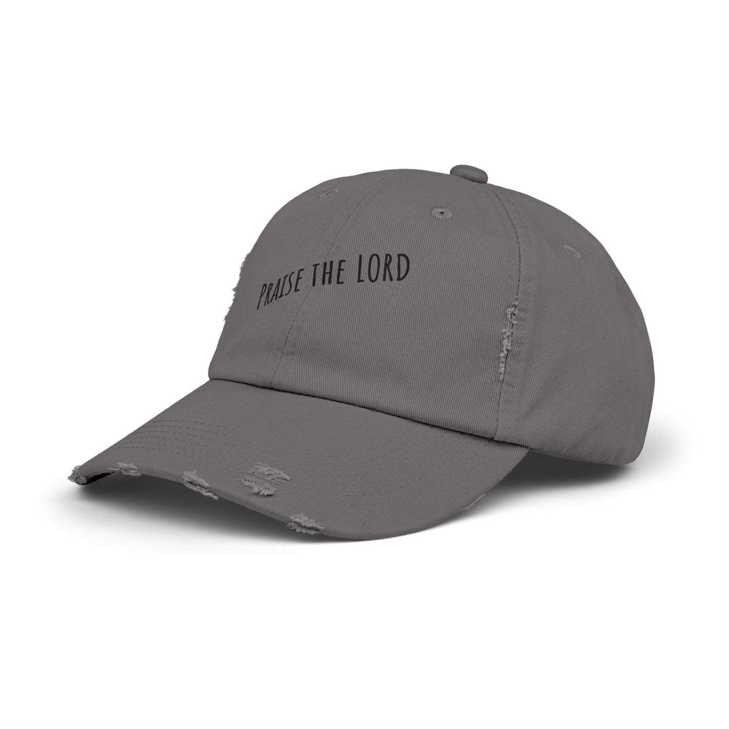 'Praise the Lord' - Distressed Hat