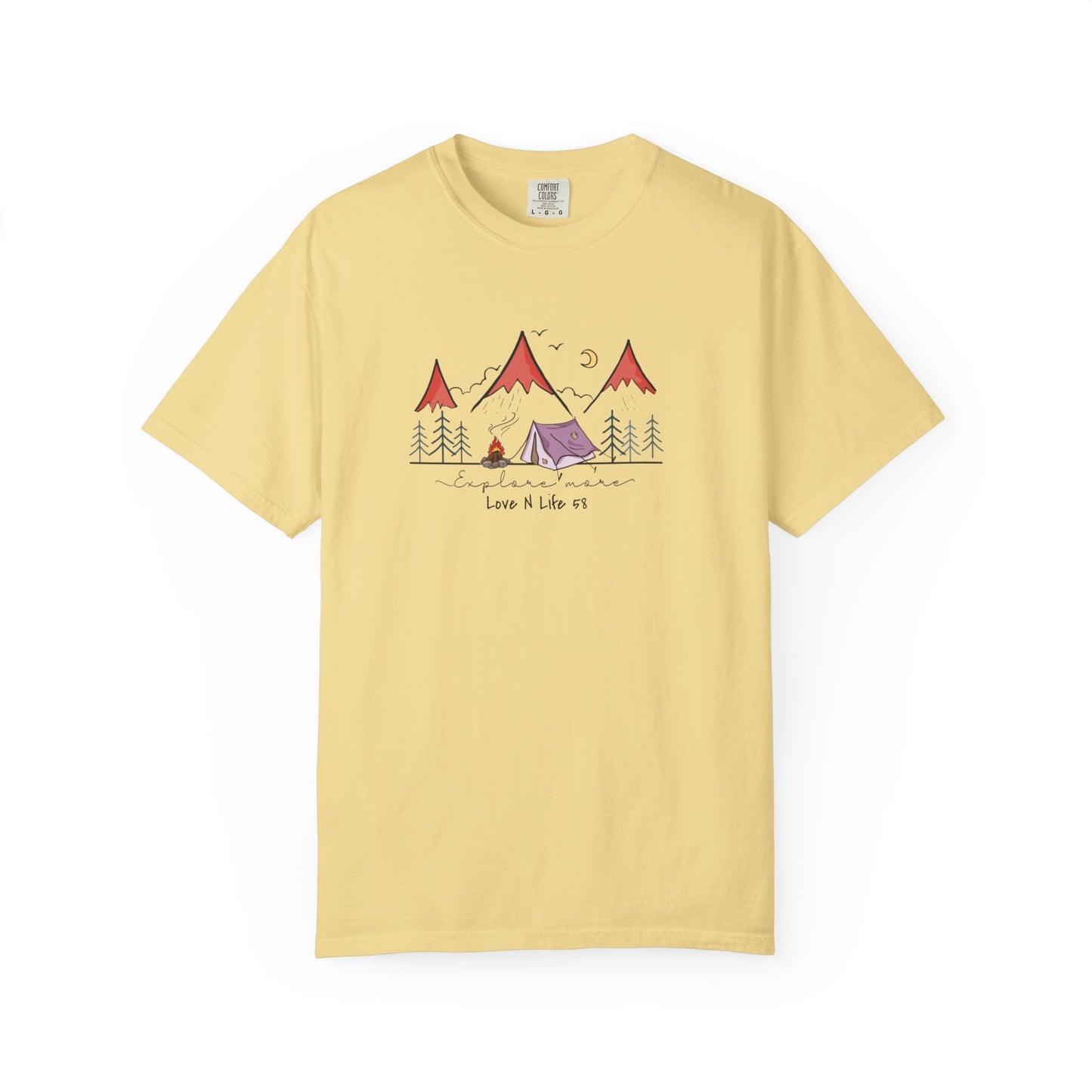 Explore More Tee - Comfort Colors