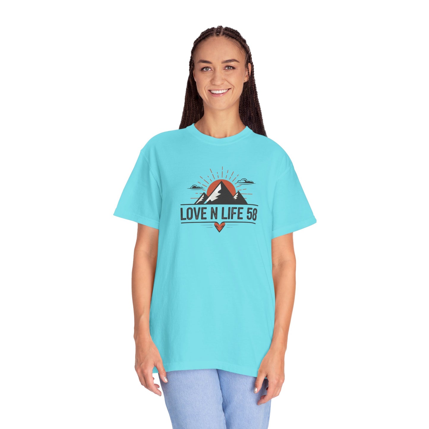 Mountain Adventure Love N Life58 Tee - Comfort Colors