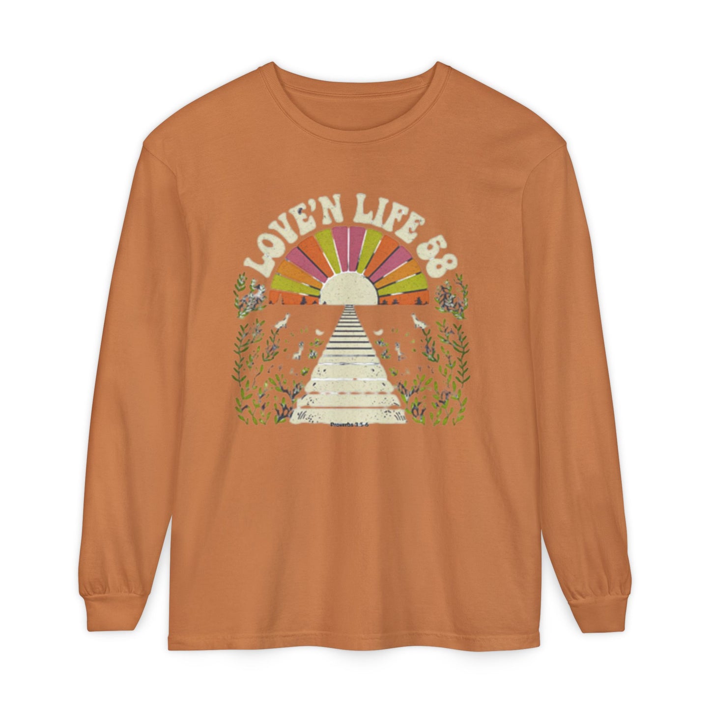 Lovin' Life Sunset Long Sleeve Tee