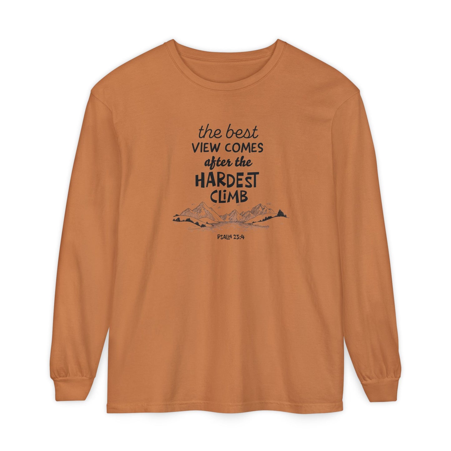 “The Best View Comes After the Hardest Climb” Mountain Short Sleeve Tee