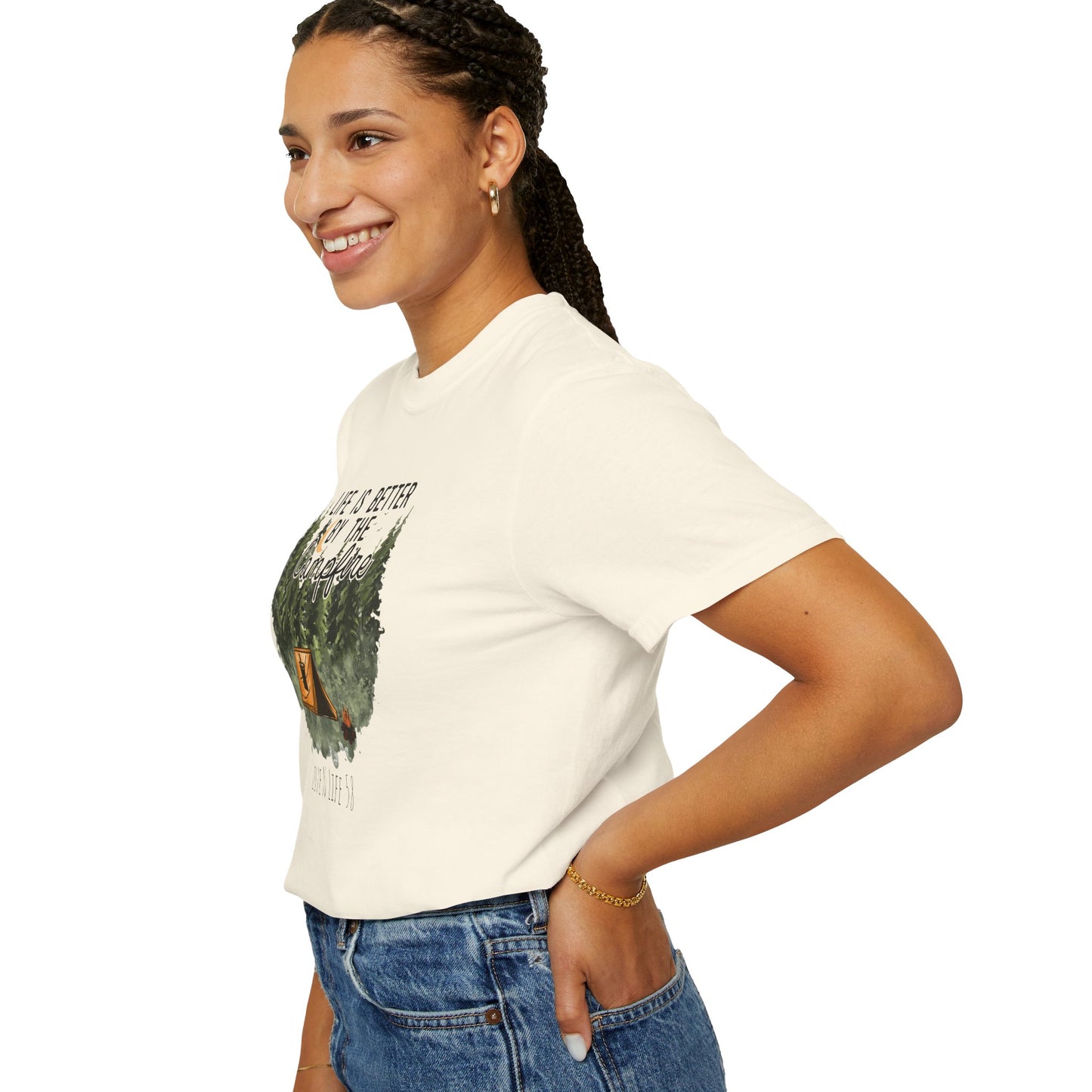 Life is Better by the Campfire Tee - Comfort Colors