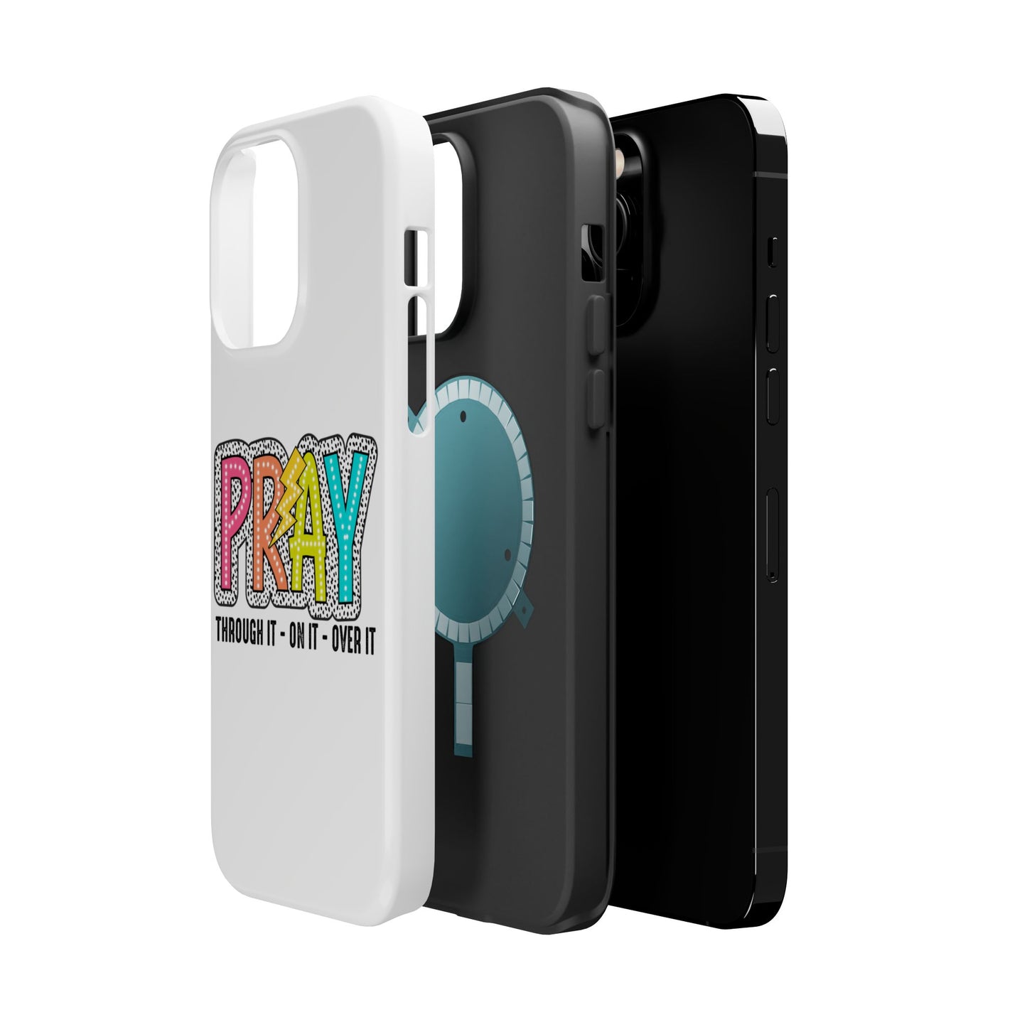Pray Magnetic Phone Case - Inspirational Tough Case, Prayer Phone Cover