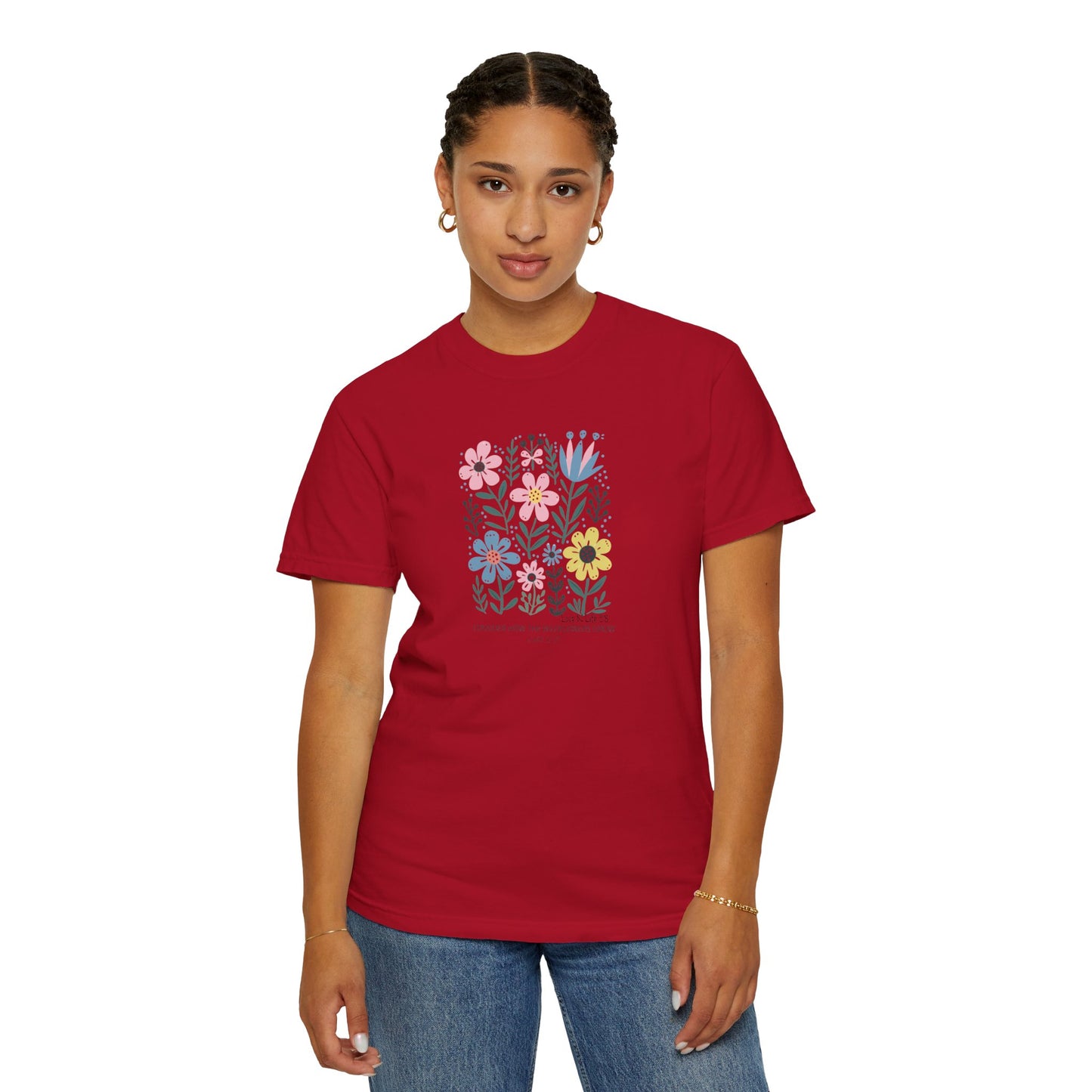 Consider the Wildflowers Tee - Comfort Colors