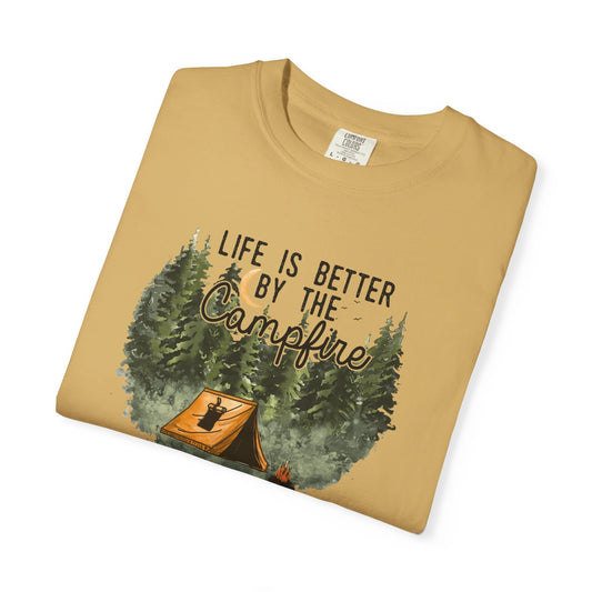 Life is Better by the Campfire Tee - Comfort Colors