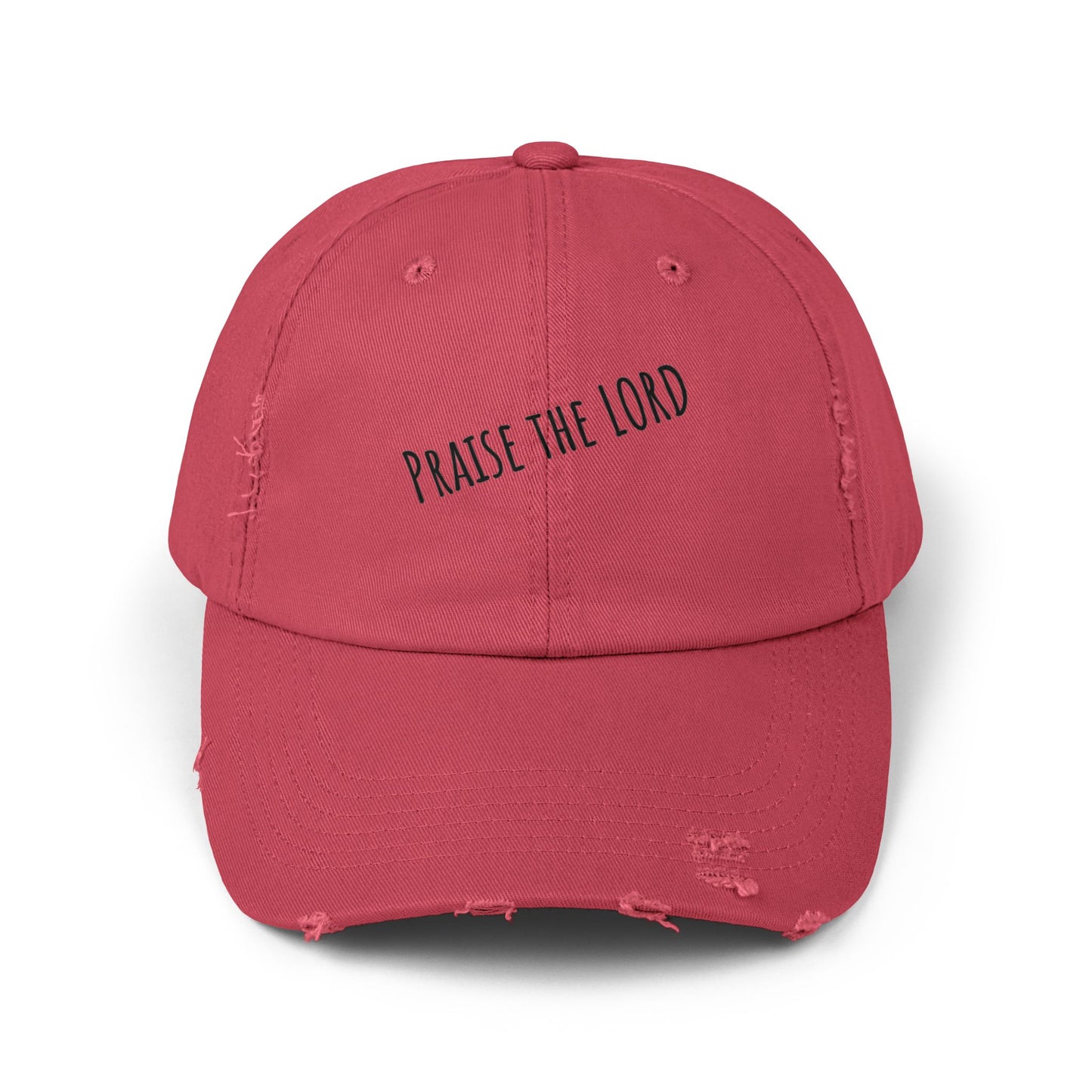 'Praise the Lord' - Distressed Hat