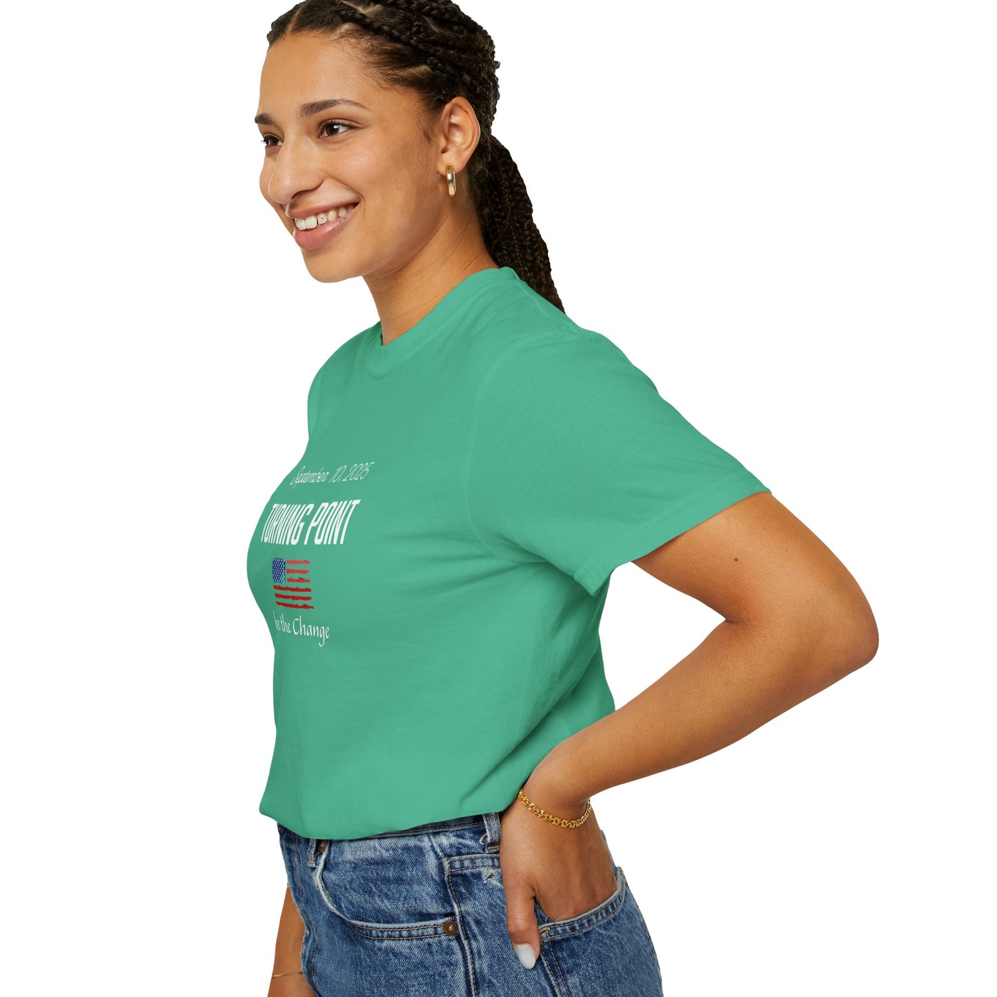 Turning Point Be the Change Tee - Comfort Colors
