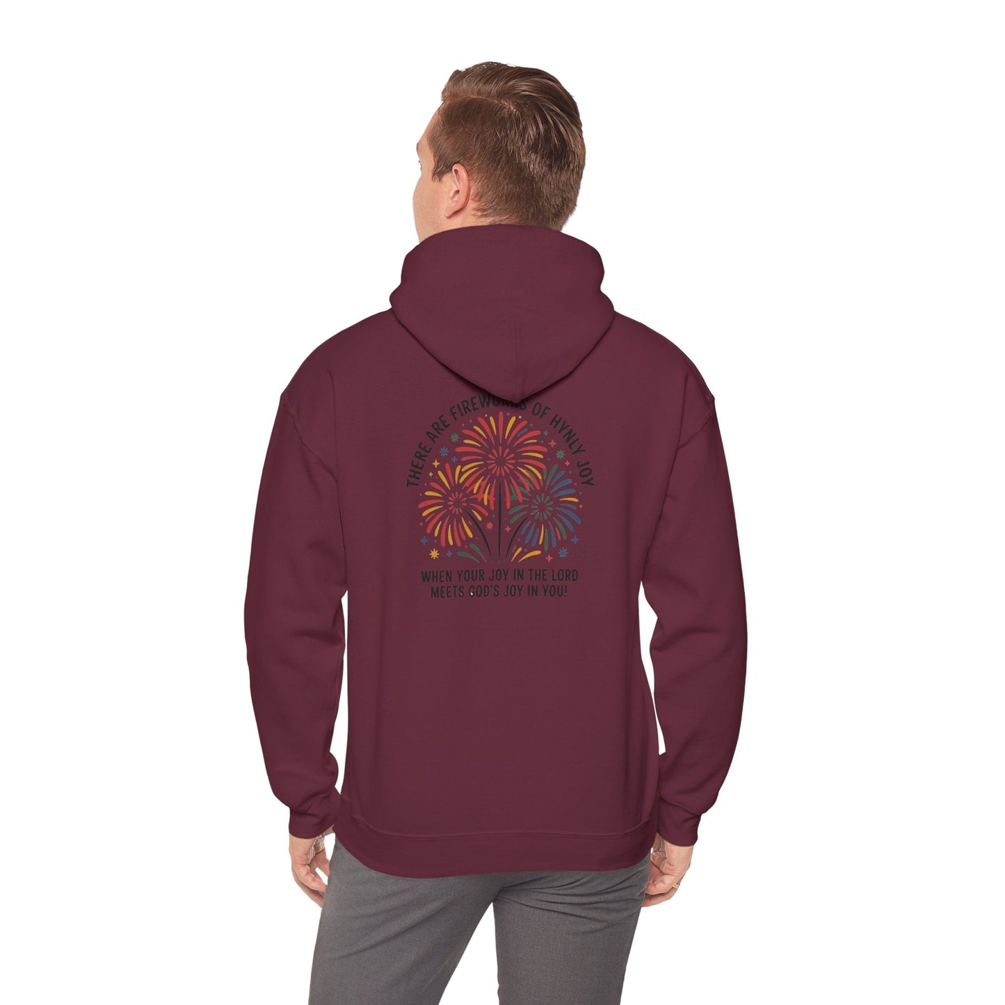 Joyful Fireworks Unisex Hoodie