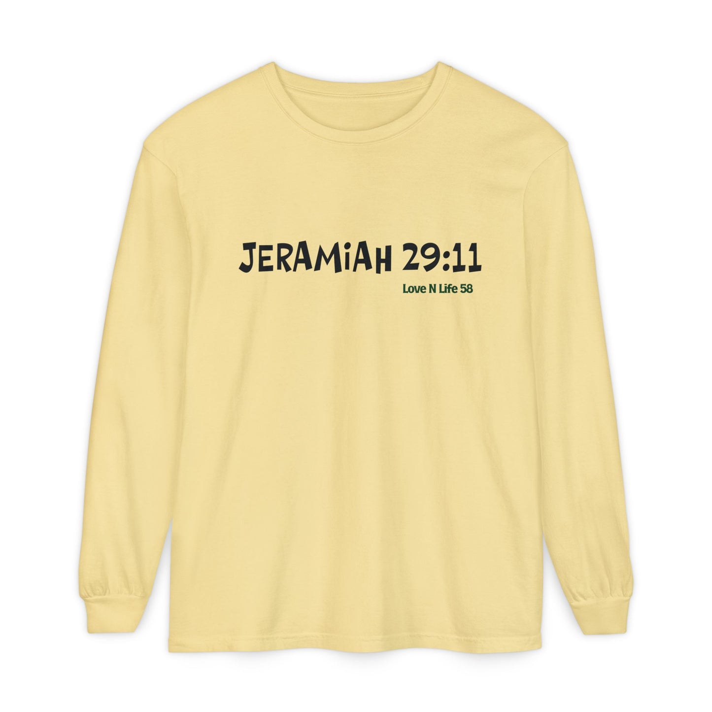 Jeremiah 29:11 Long Sleeve Tee