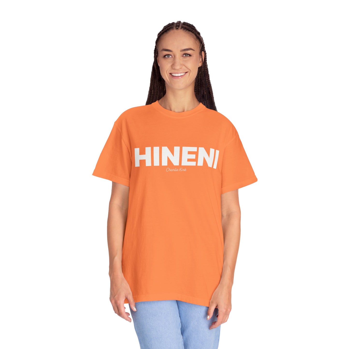 HINENI Charlie Kirk Tee - Comfort Colors