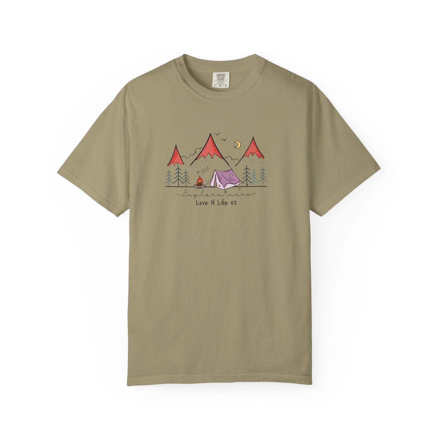 Explore More Tee - Comfort Colors