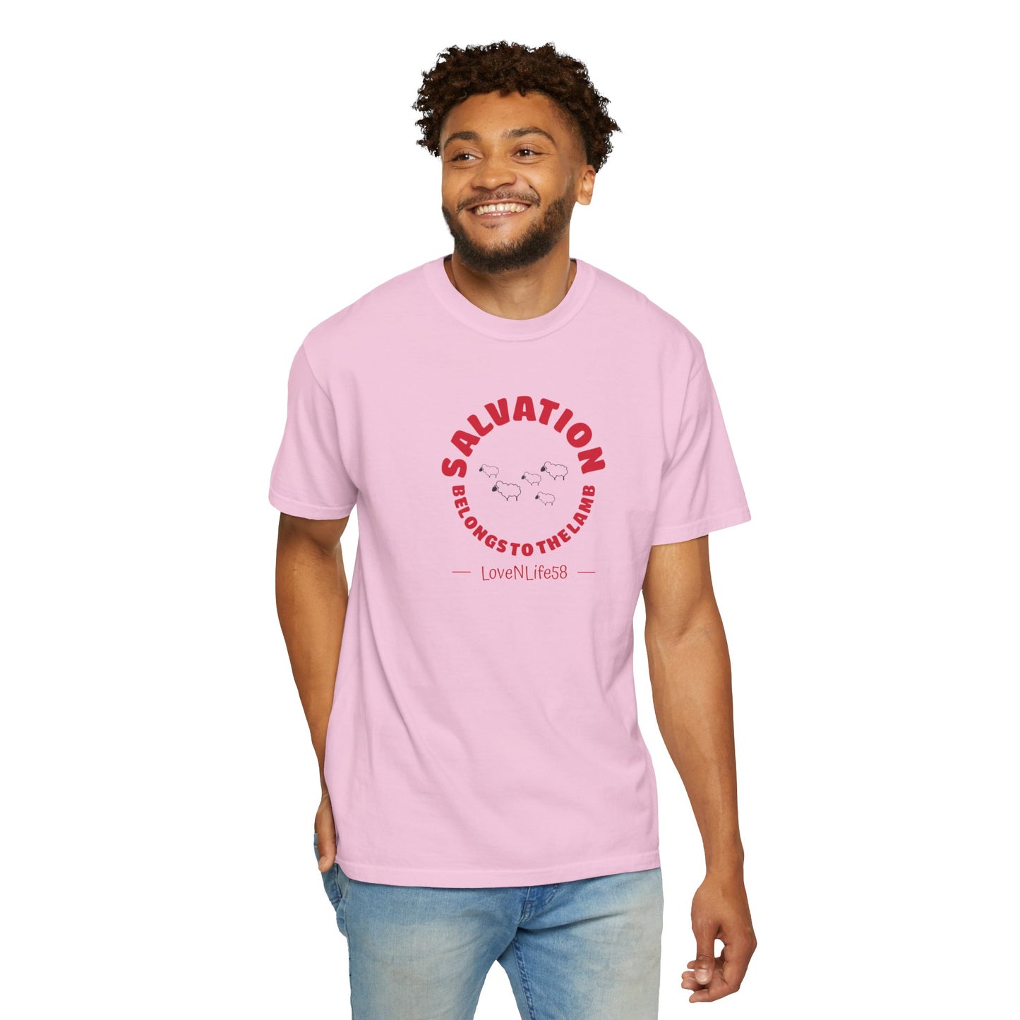 Salvation Belongs to the Lamb - Comfort Colors