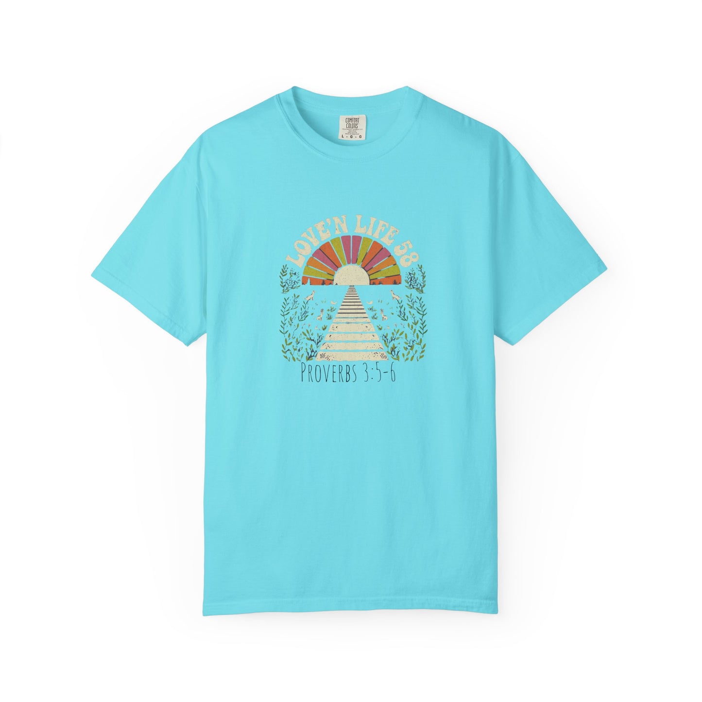 Proverbs Inspired Path Tee - Comfort Colors