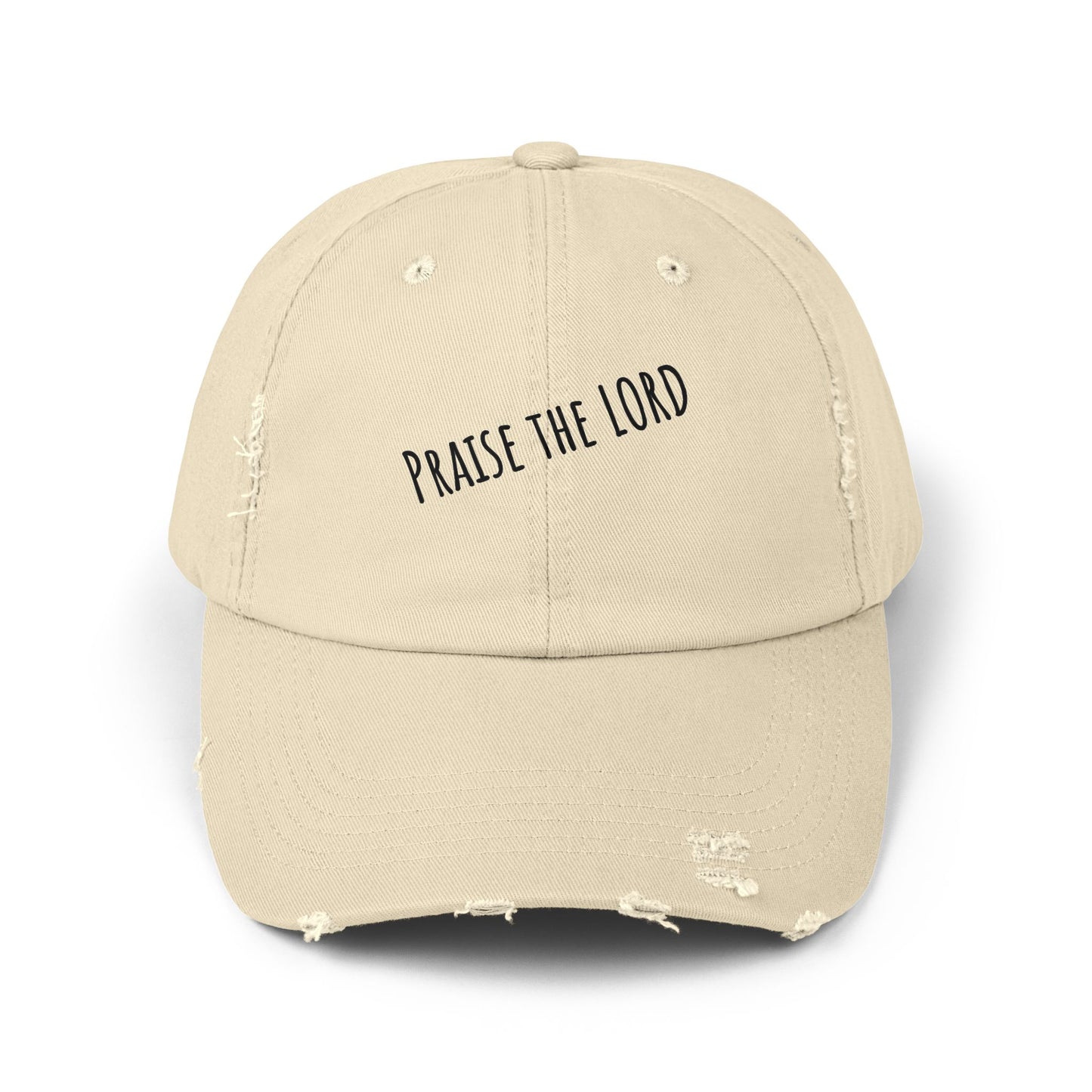'Praise the Lord' - Distressed Hat