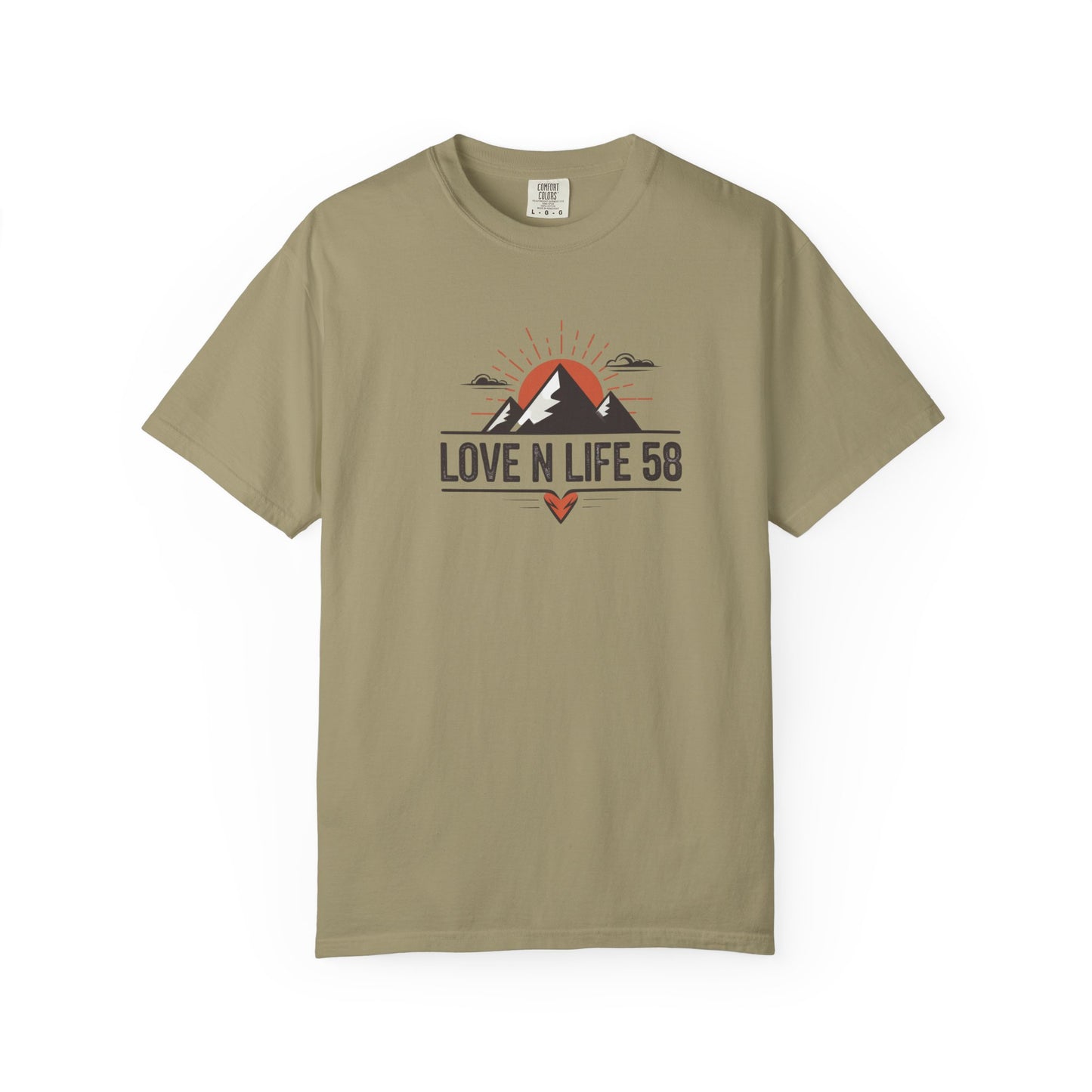 Mountain Adventure Love N Life58 Tee - Comfort Colors