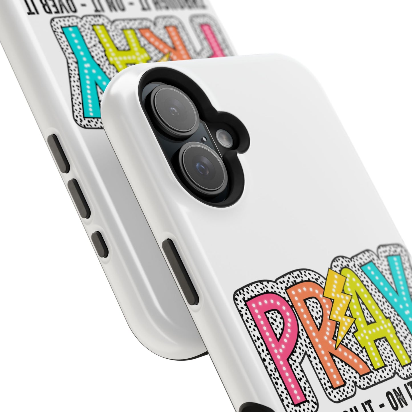 Pray Magnetic Phone Case - Inspirational Tough Case, Prayer Phone Cover