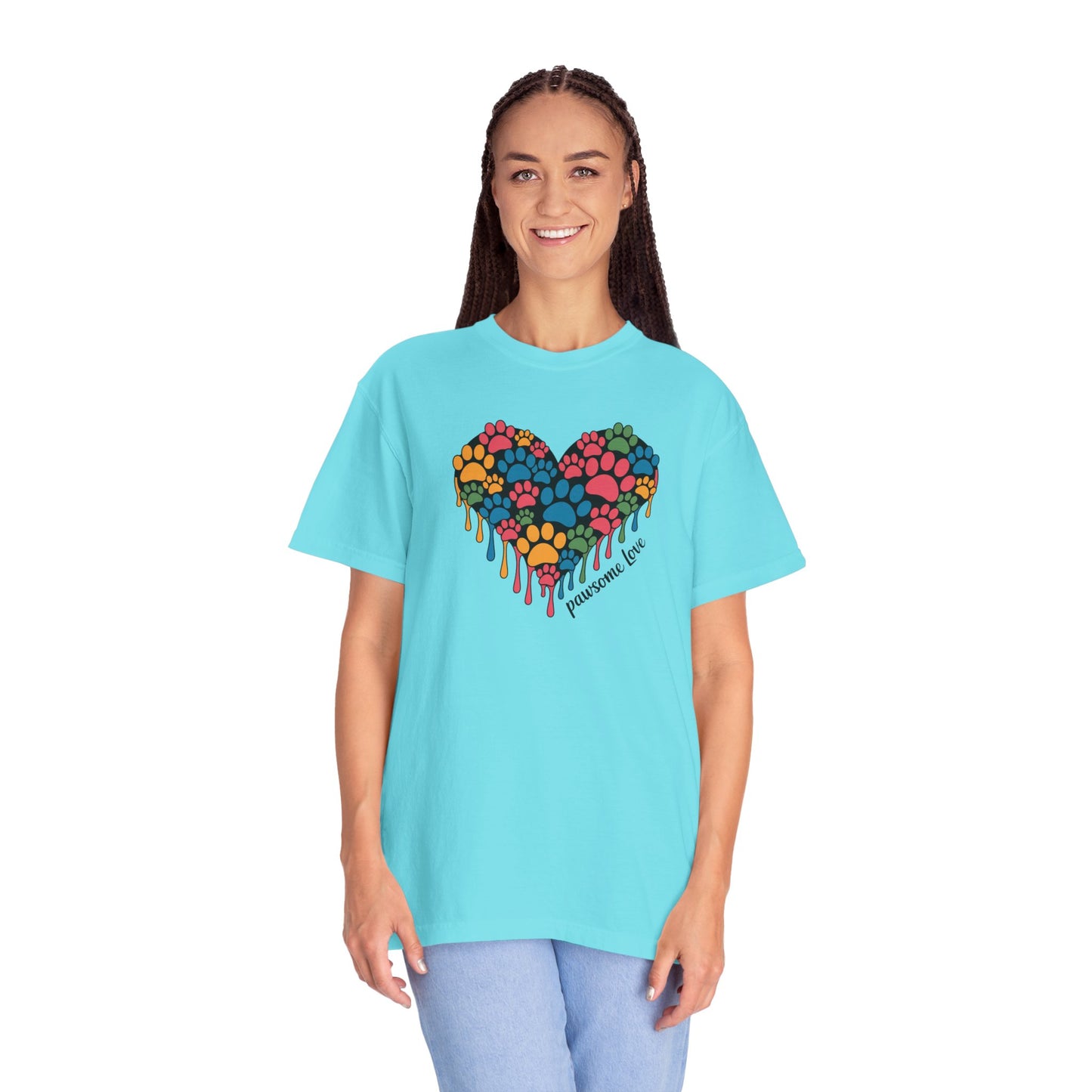 Pawsitive Love Tee - Comfort Colors