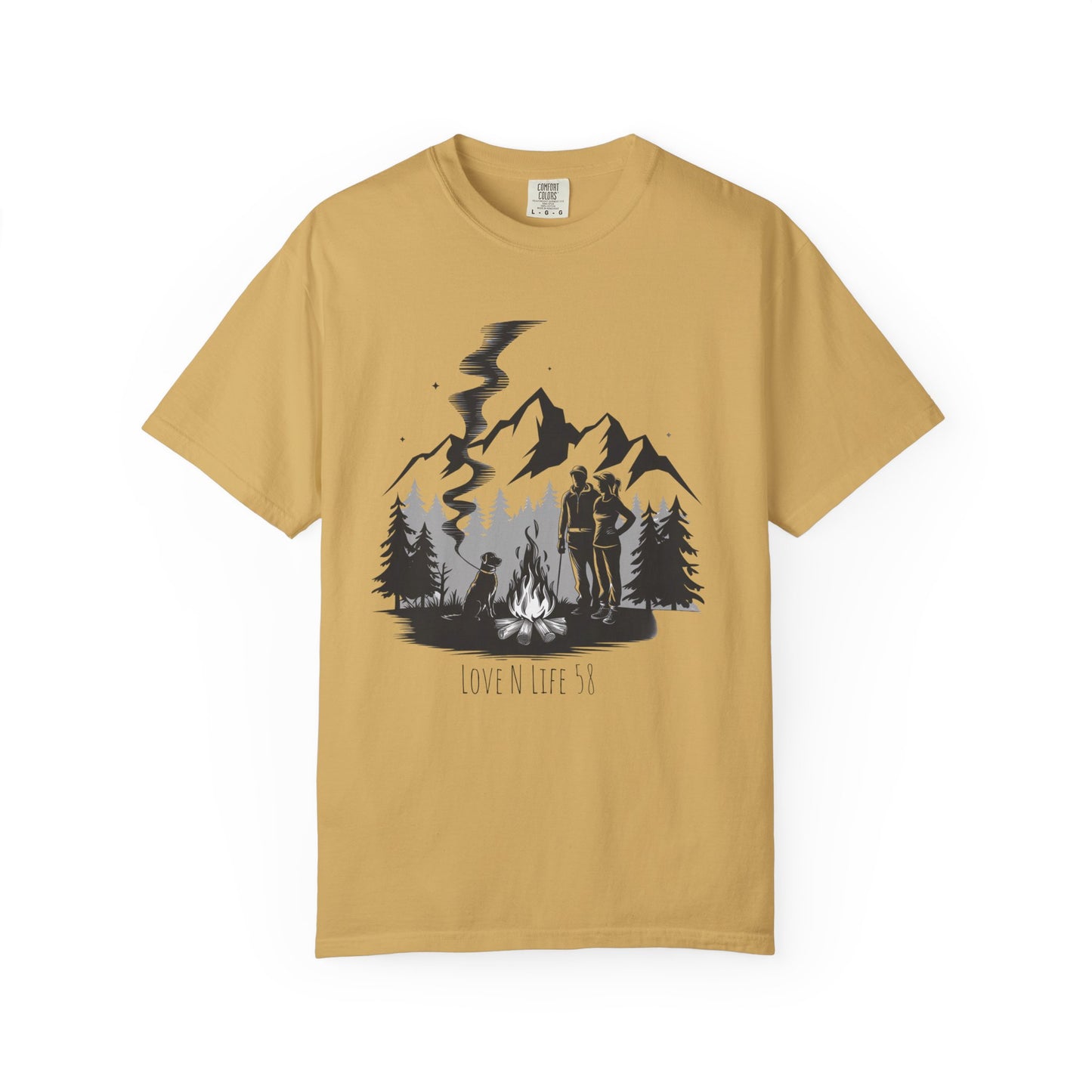 Campfire Dog Tee