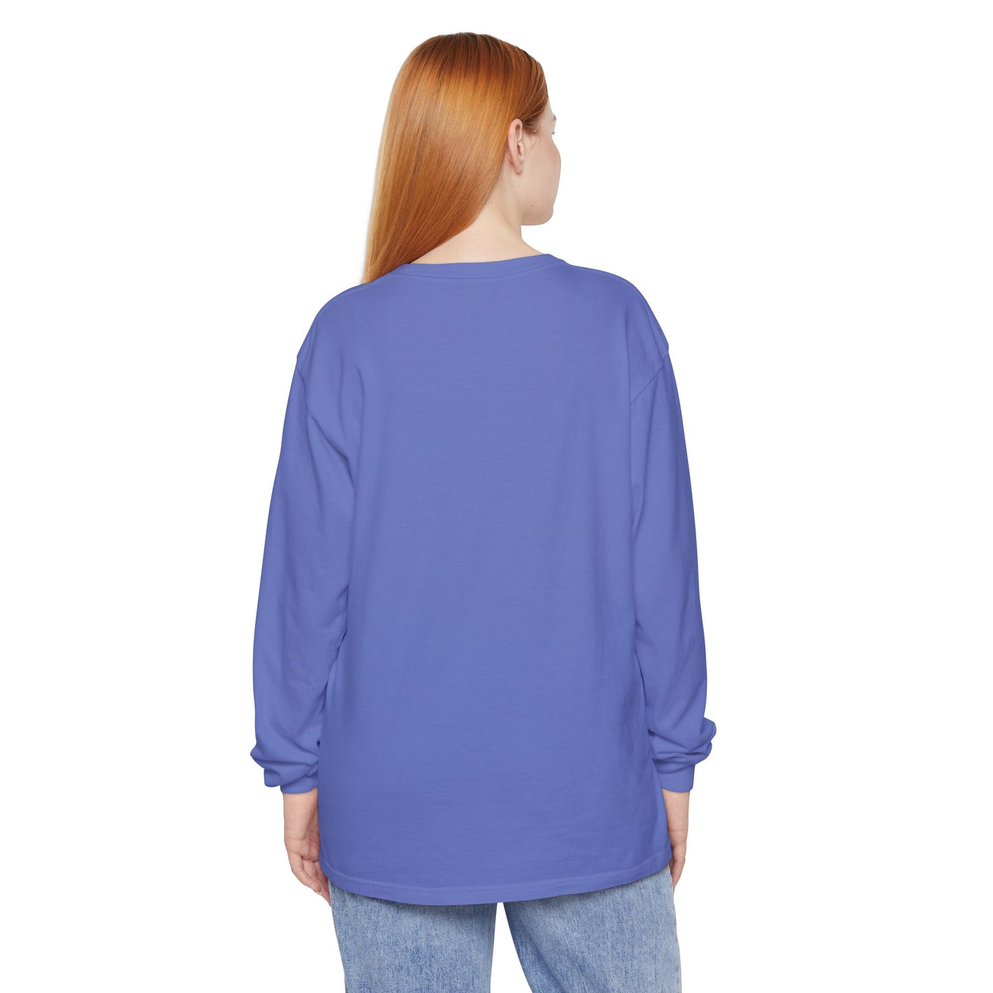 Faith Butterflies - Comfort Colors Long Sleeve