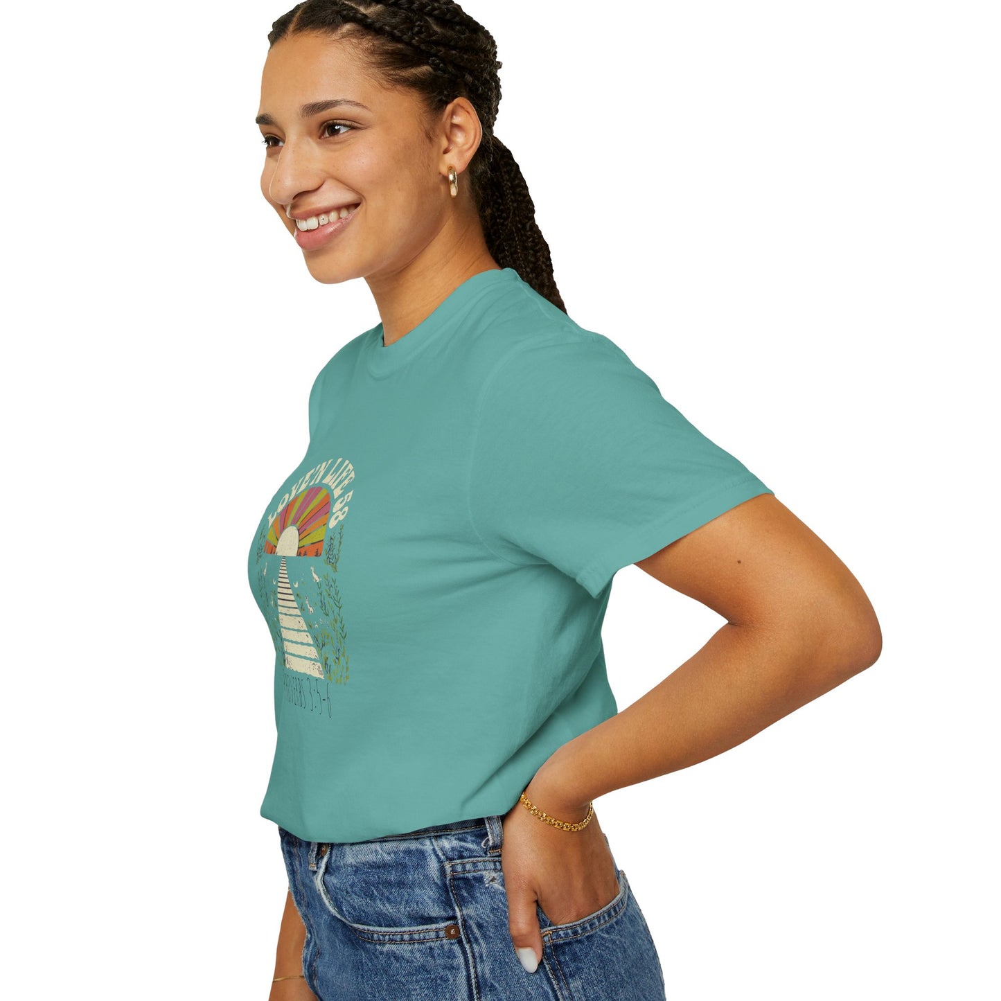 Proverbs Inspired Path Tee - Comfort Colors
