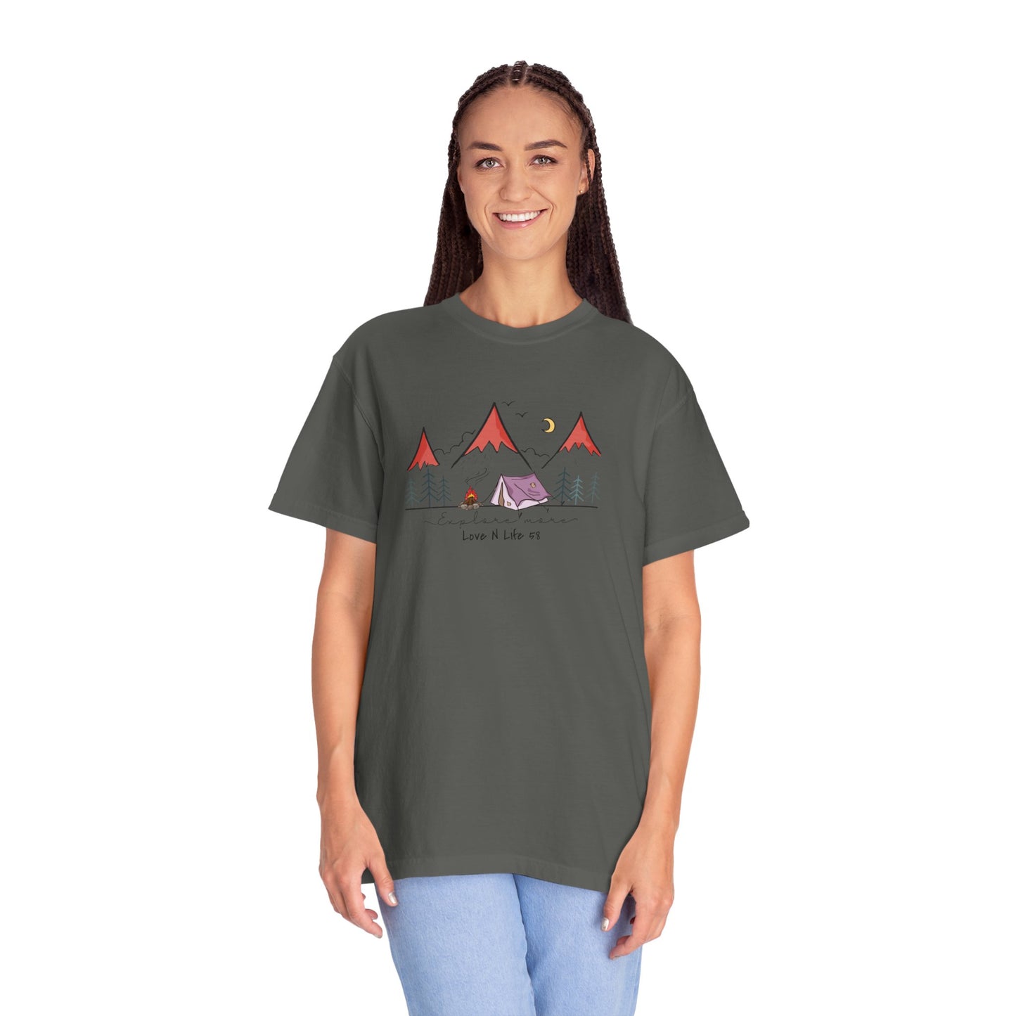 Explore More Tee - Comfort Colors