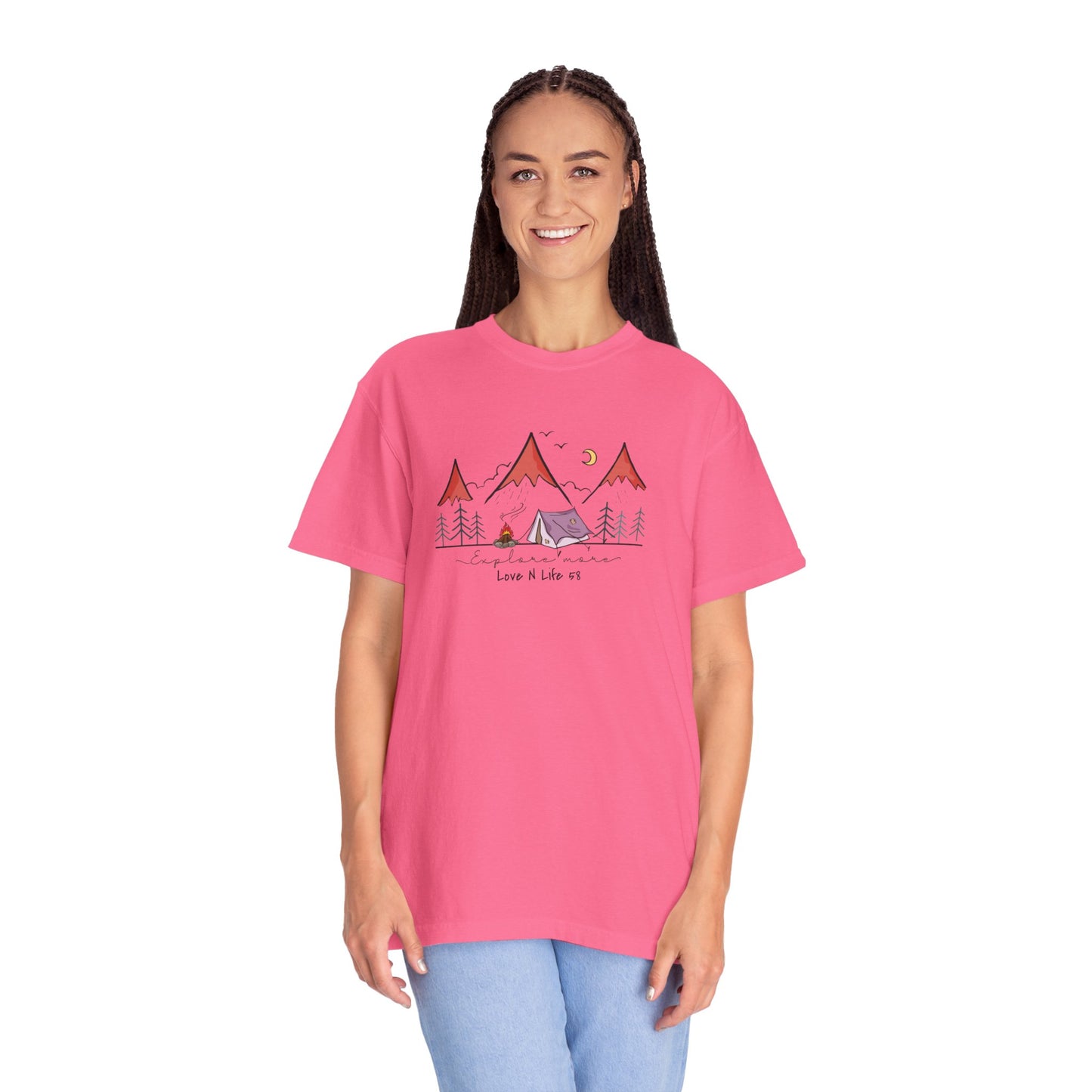 Explore More Tee - Comfort Colors