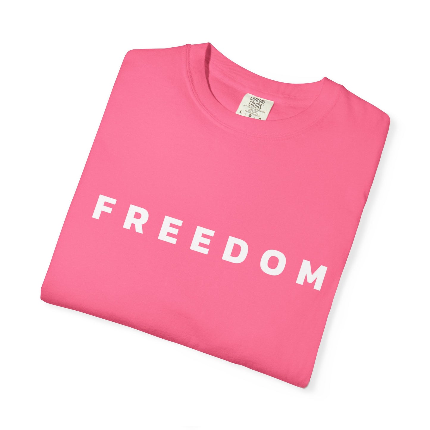 F R E E D O M Tee - Comfort Colors Charlie Kirk