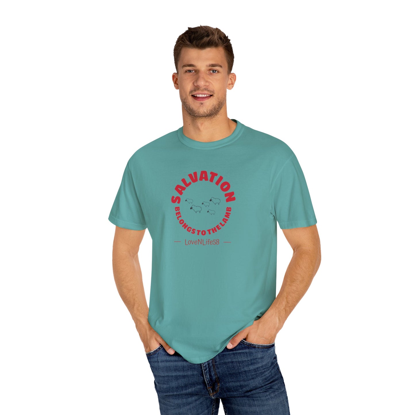 Salvation Belongs to the Lamb - Comfort Colors