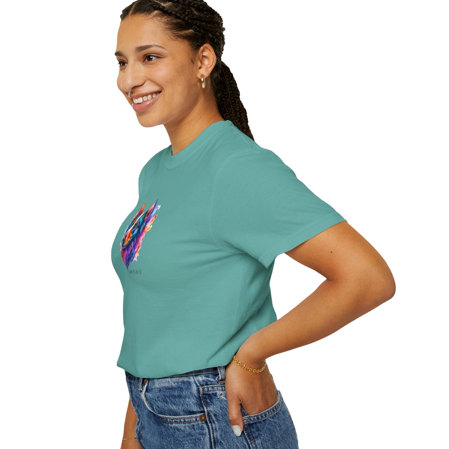 Colorful Dog Tee - Color Comforts