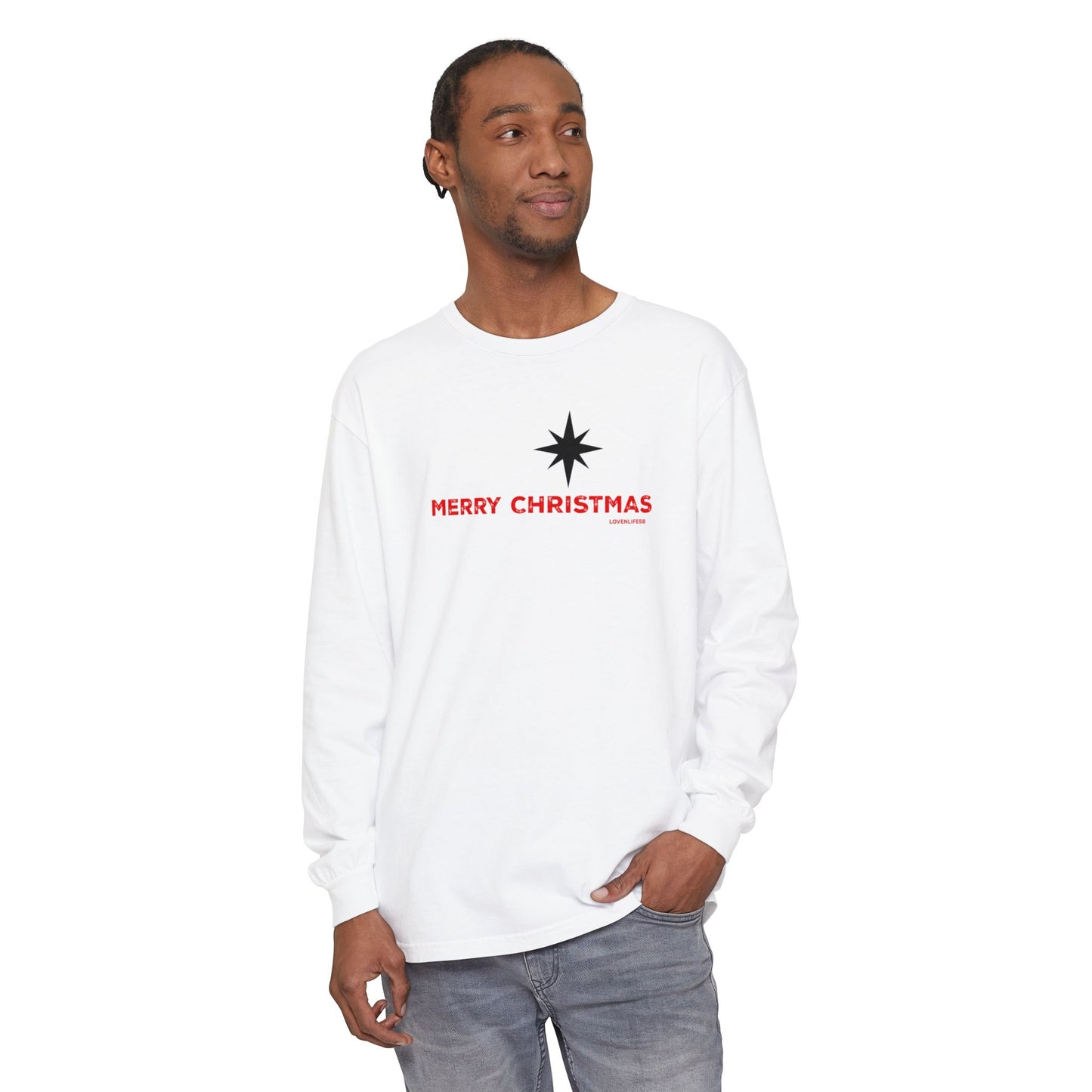 Merry Christmas Long Sleeve Tee