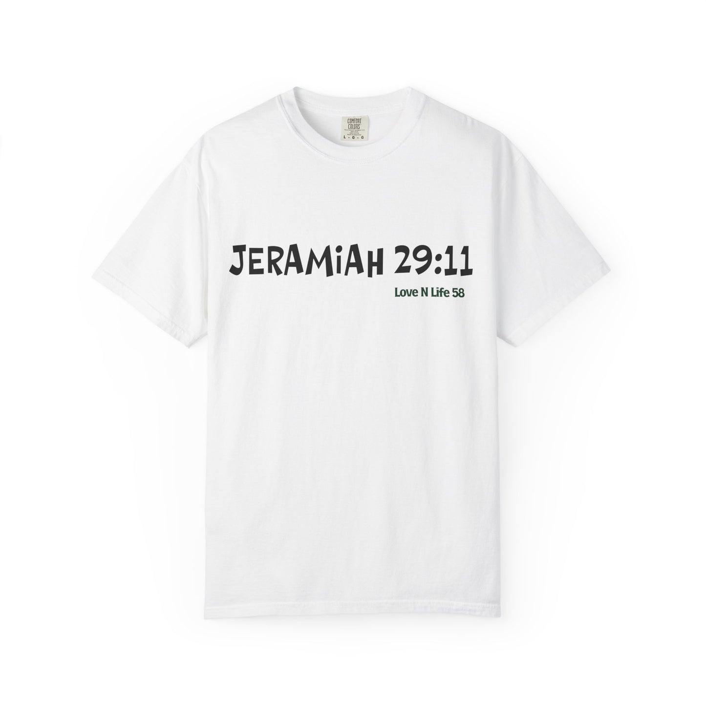 Jeremiah 29:11 Christian Scripture T-Shirt
