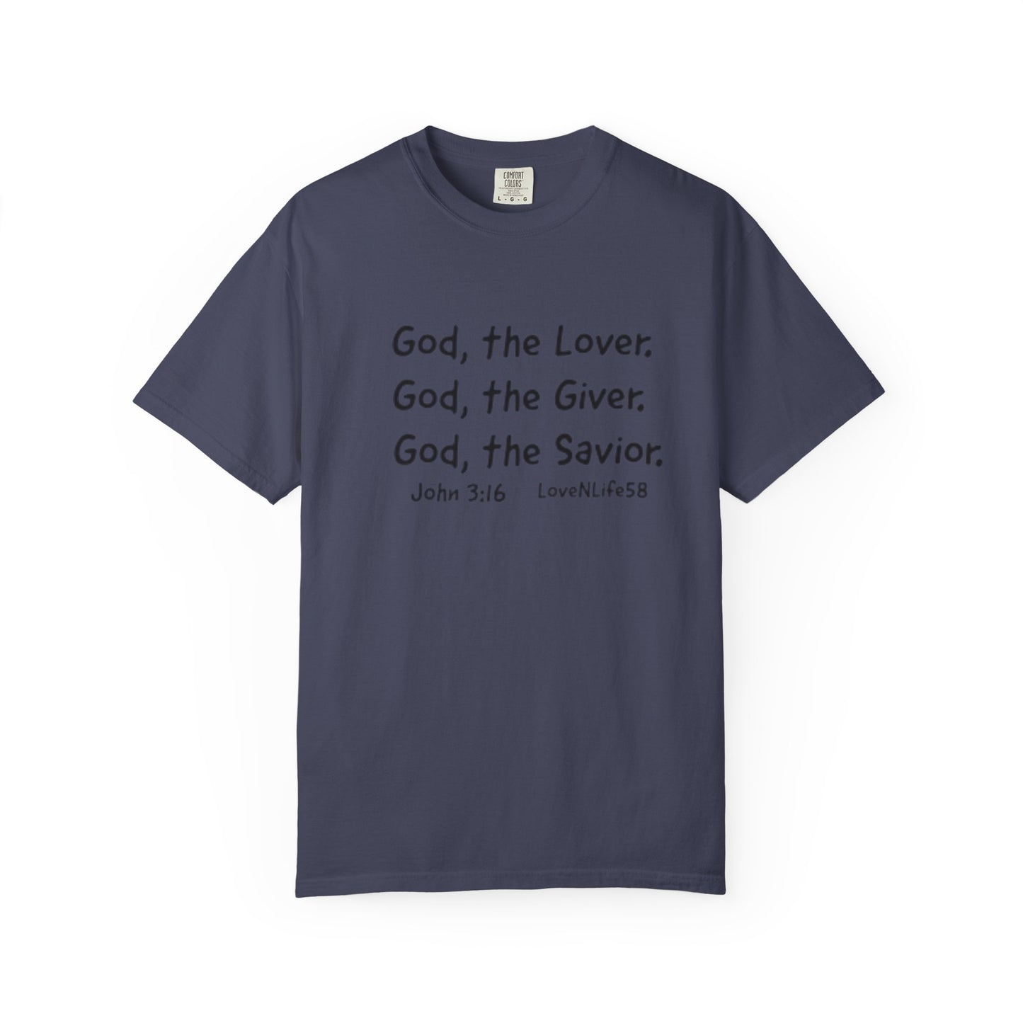 God the Lover Tee- Comfort Colors