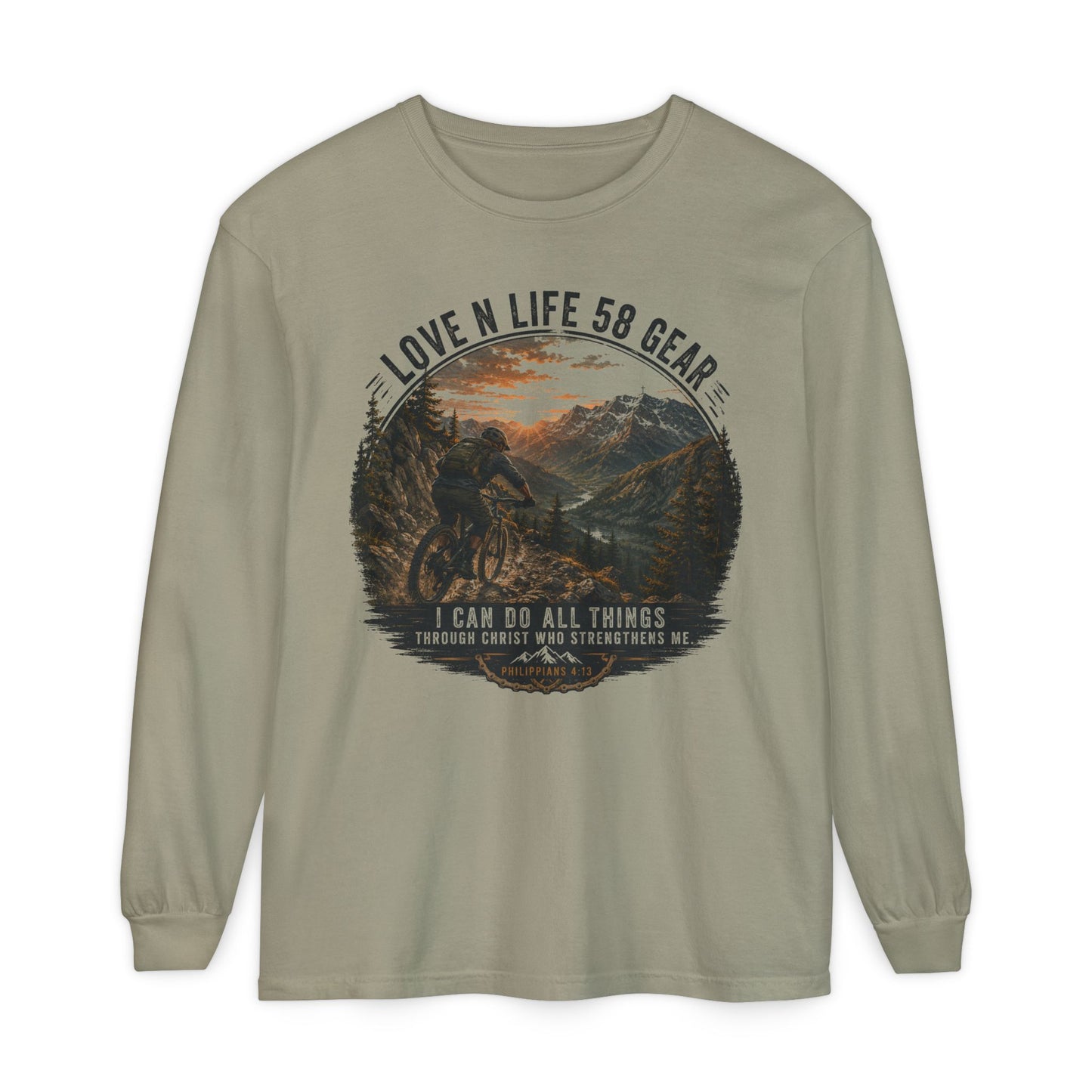 Mountain Biker Long Sleeve Tee