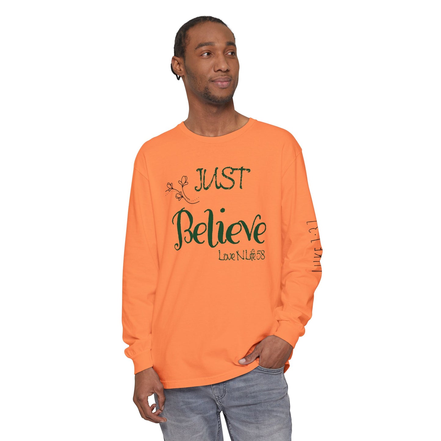 Just Believe Long Sleeve Tee