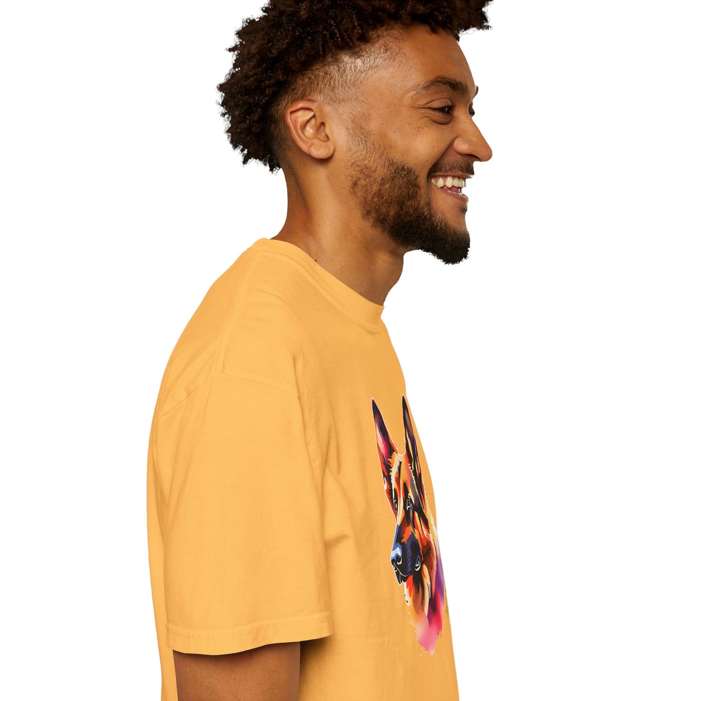 Colorful German Shepherd Tee - Comfort Colors