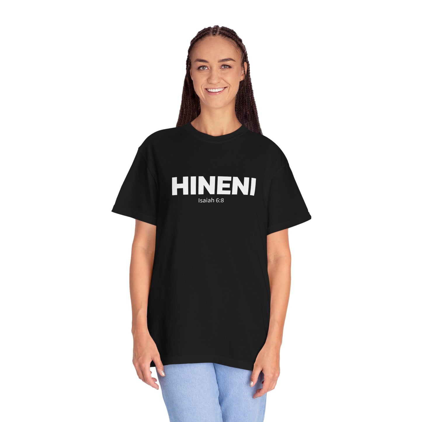 HINENI Isaiah 6:8 Tee