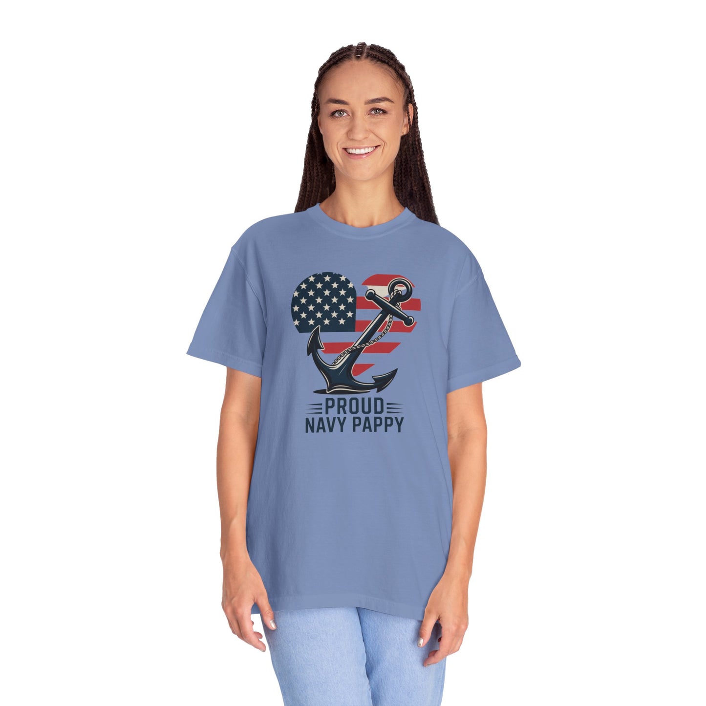 Proud Navy Pappy Tee