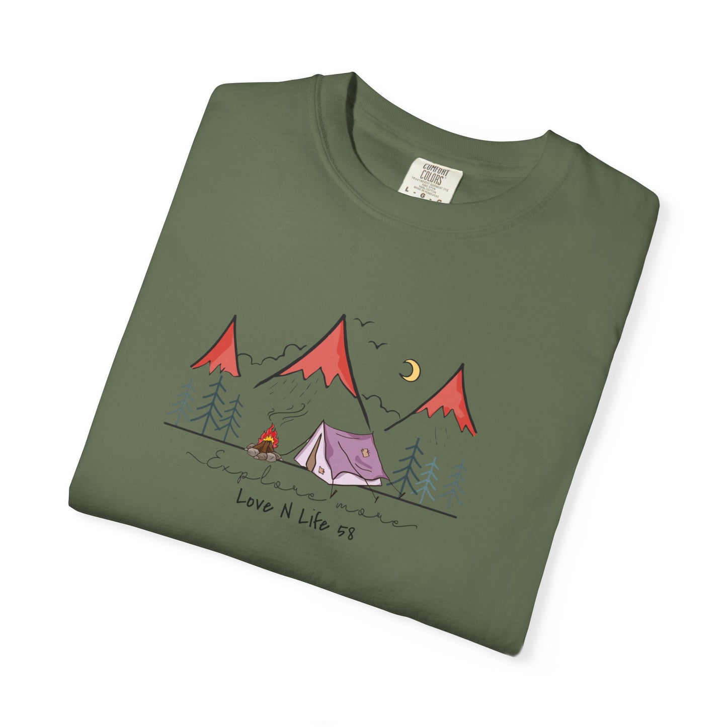 Explore More Tee - Comfort Colors