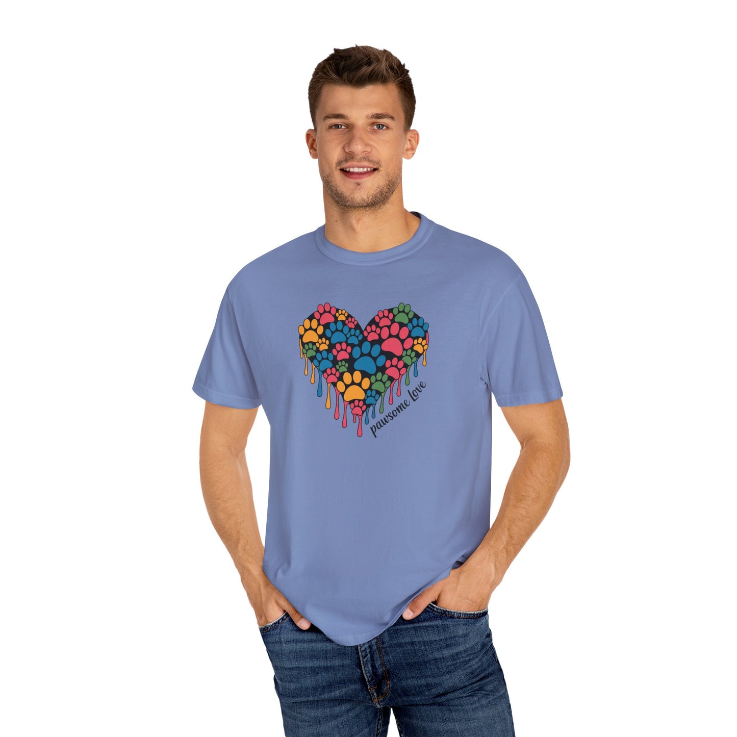 Pawsitive Love Tee - Comfort Colors