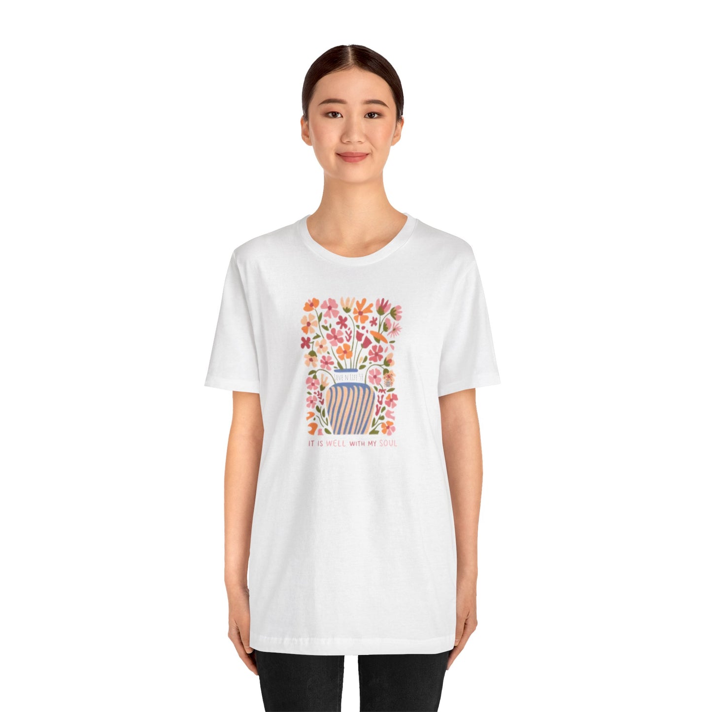 "It Is Well With My Soul"Tee -  Bella Canvas