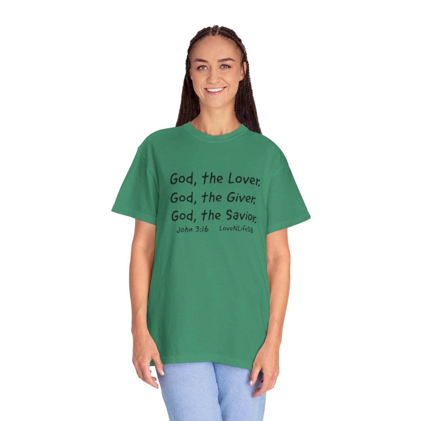 God the Lover Tee- Comfort Colors