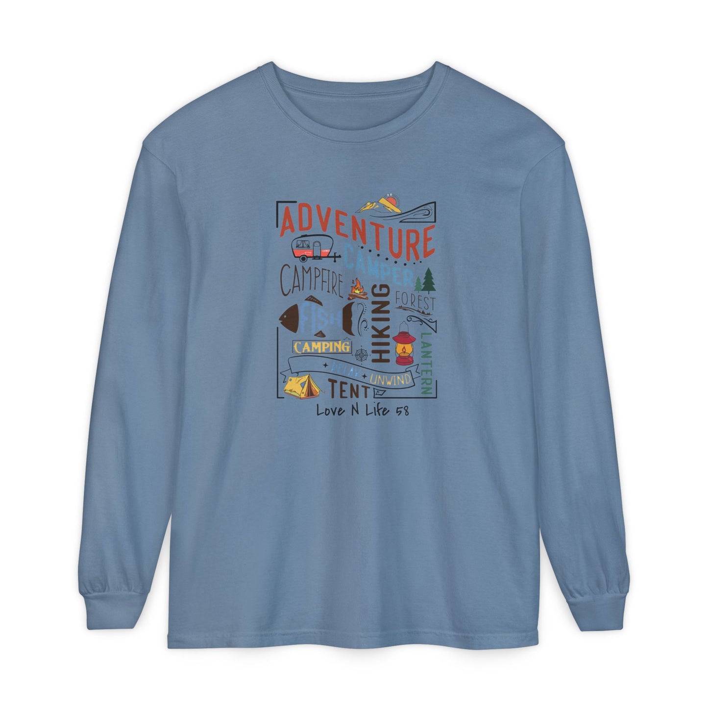 Adventure Awaits Long Sleeve Tee