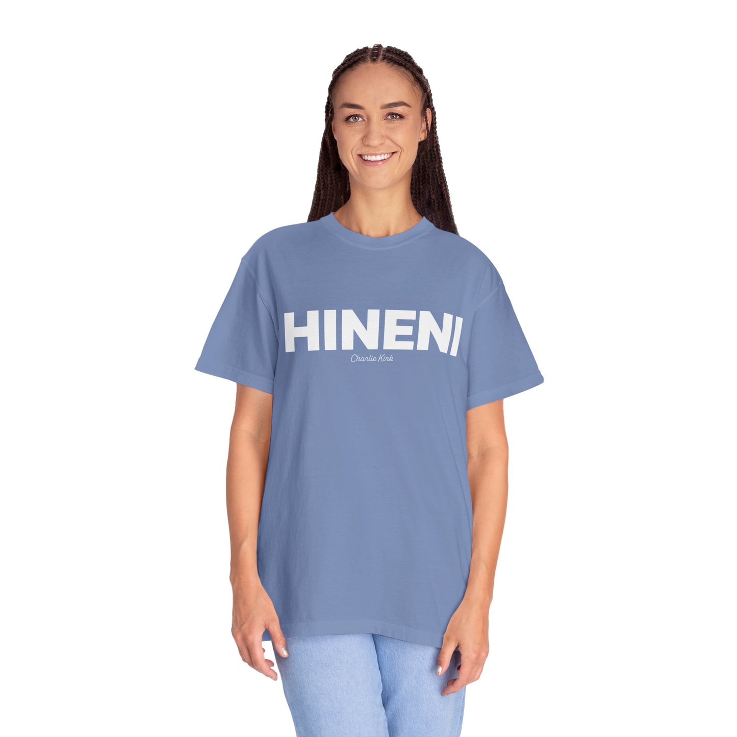 HINENI Charlie Kirk Tee - Comfort Colors