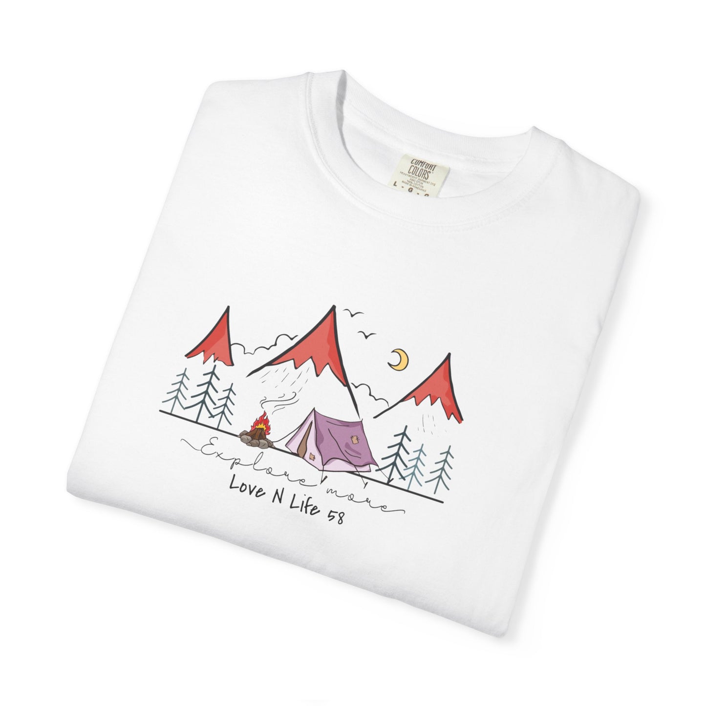 Explore More Tee - Comfort Colors