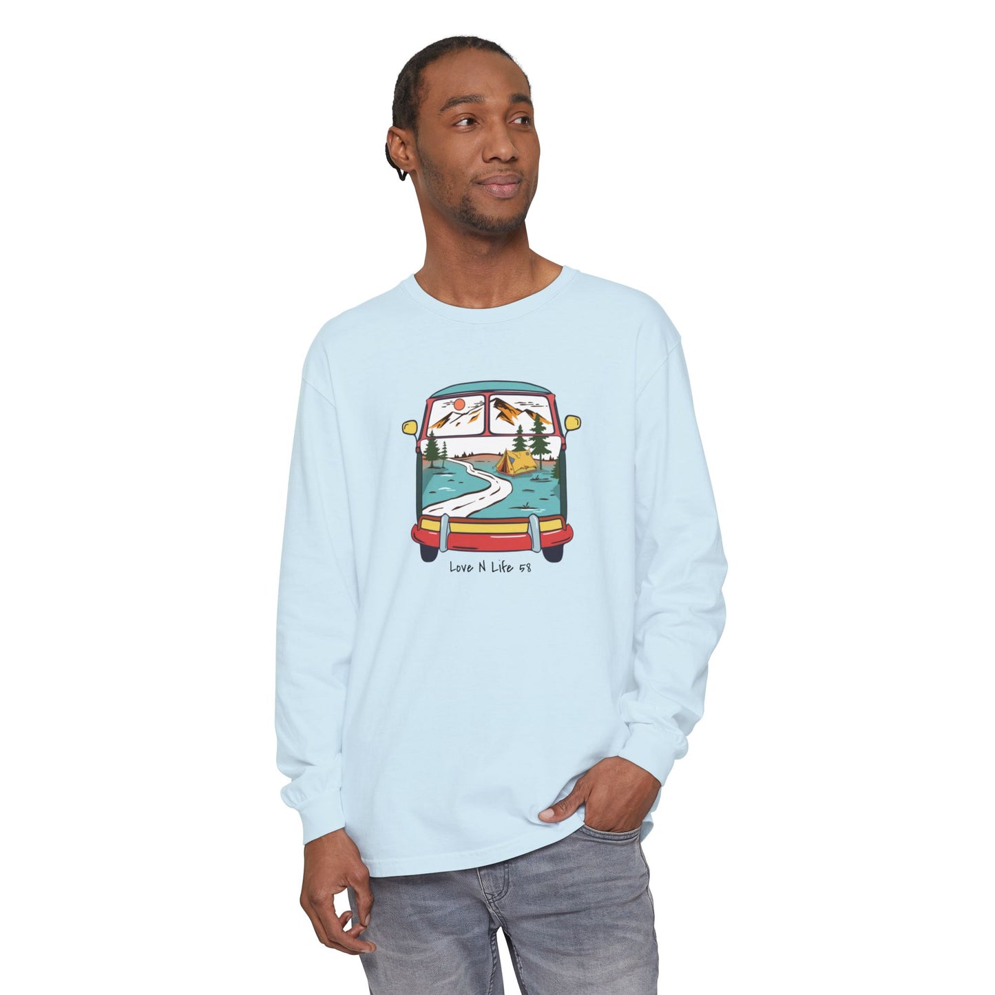 VW VAN Love N Life 58 Long Sleeve Tee