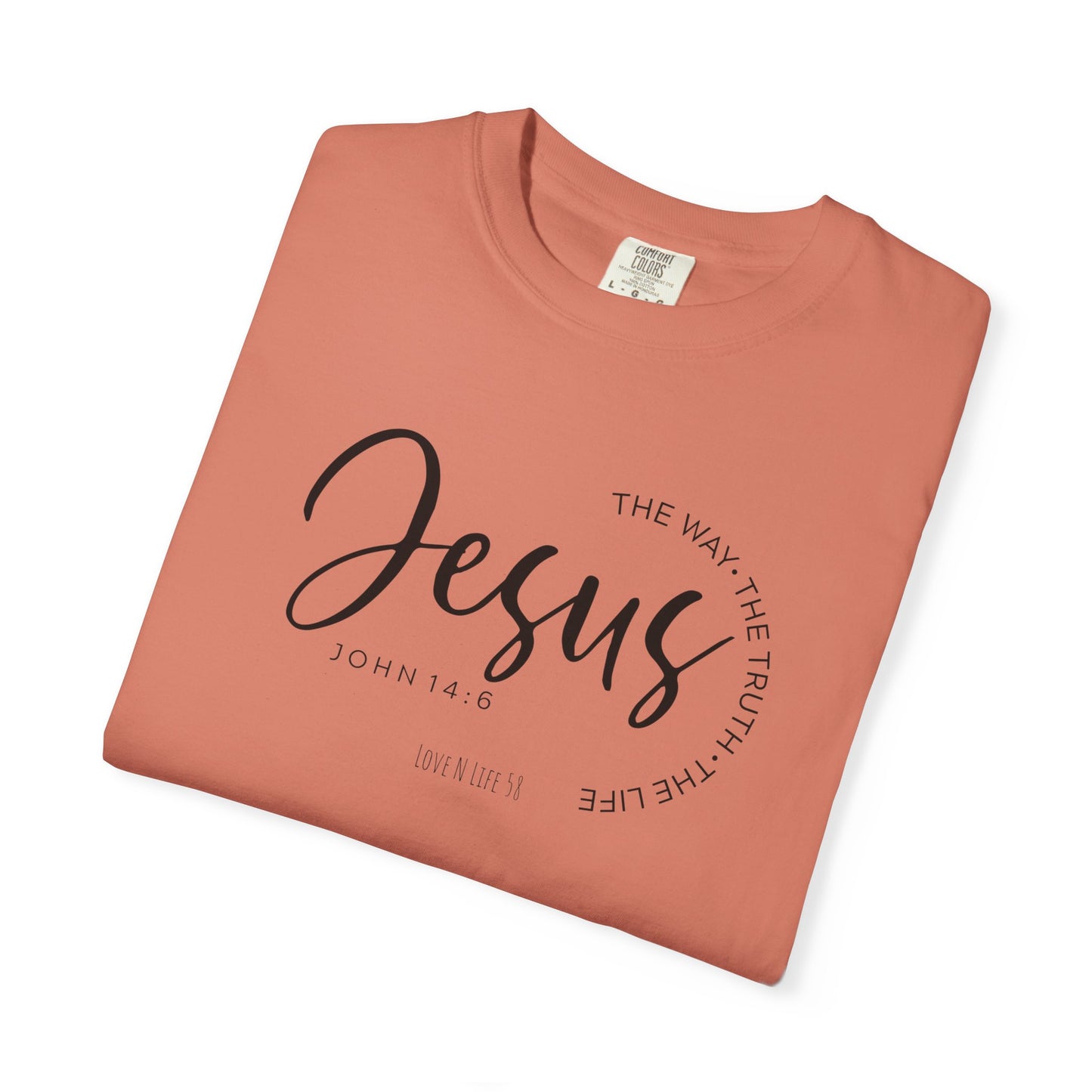 Jesus is the Way Tee - Comfort Colors