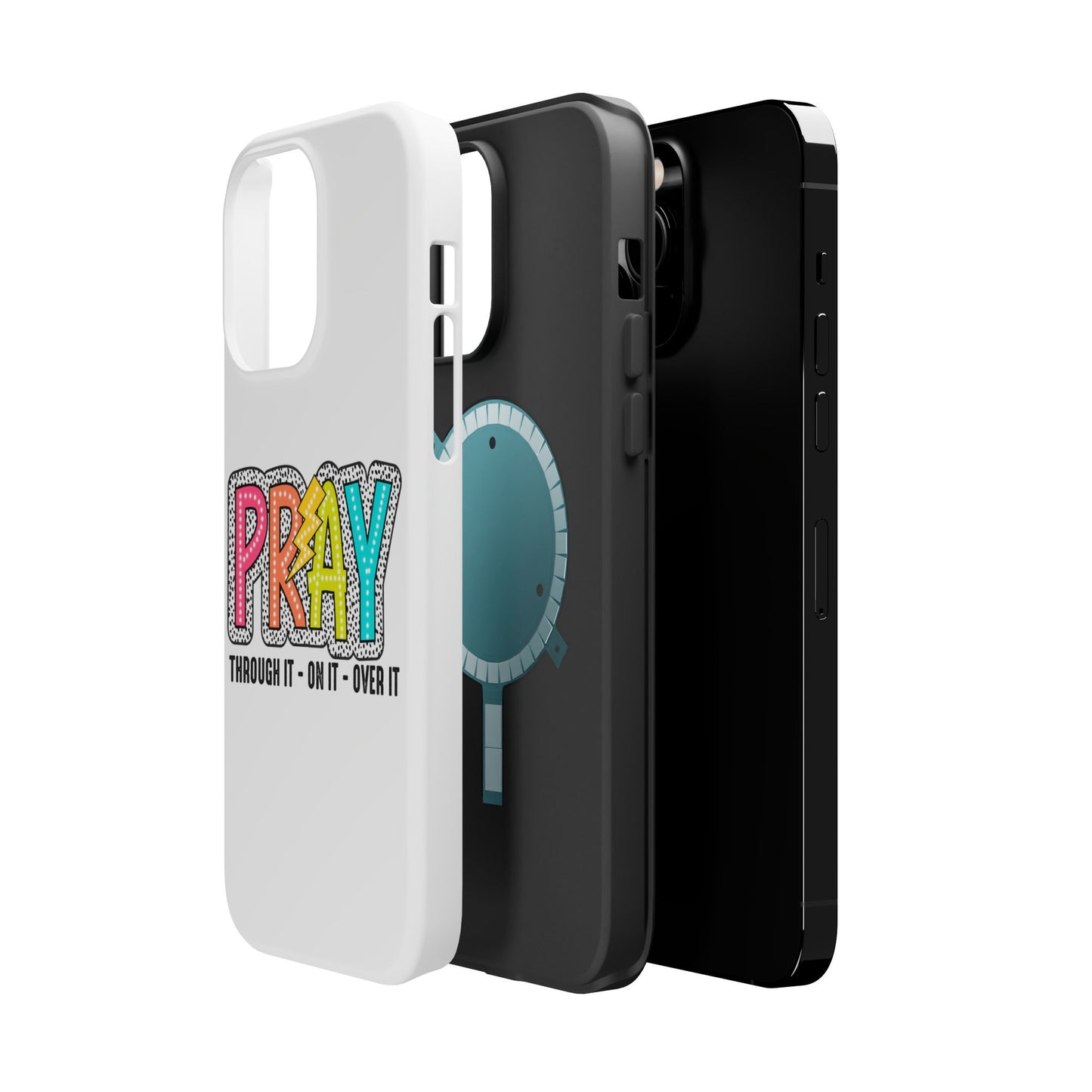 Pray Magnetic Phone Case - Inspirational Tough Case, Prayer Phone Cover