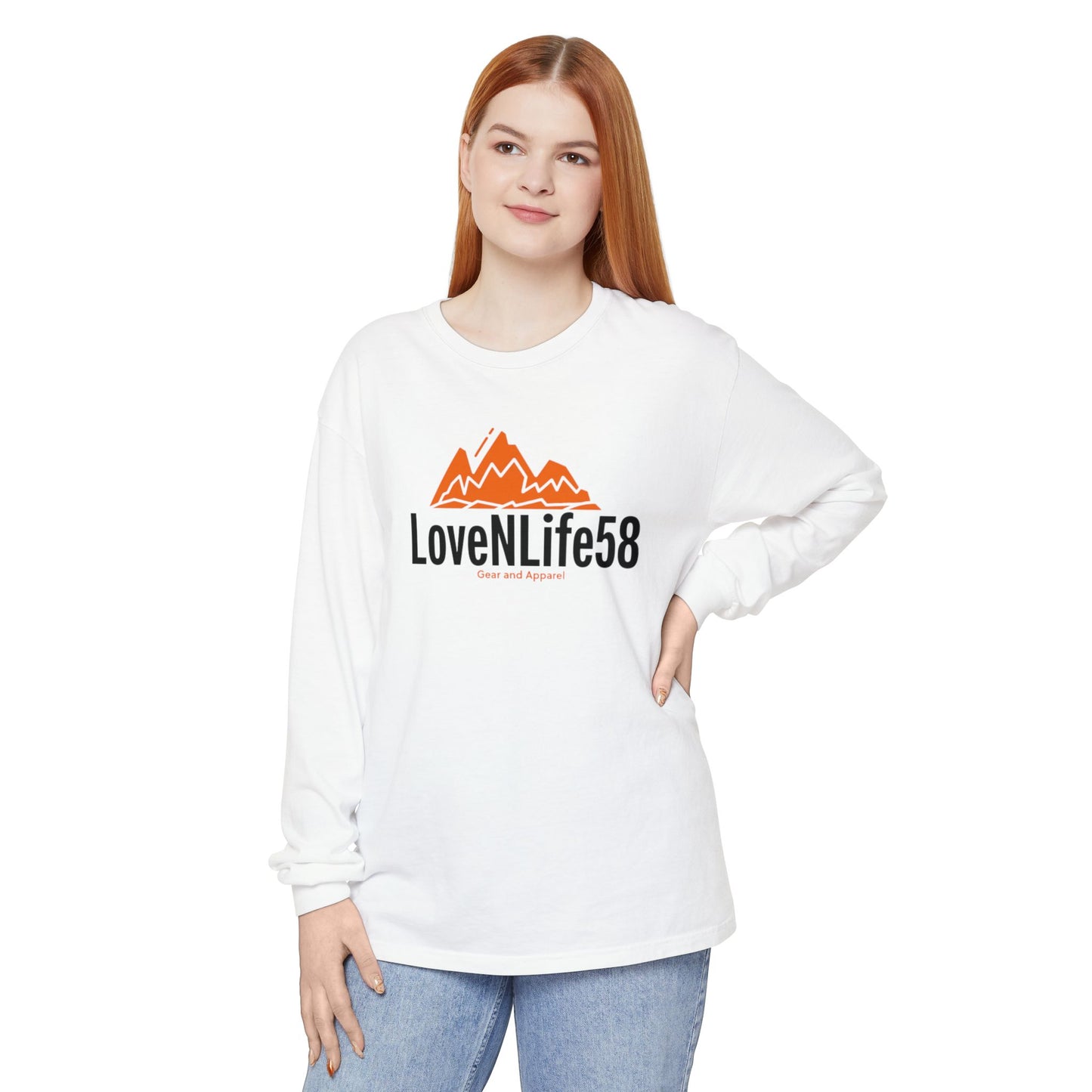 LOVE N LIFE 58 Gear Tee - Comfort Colors Long Sleeve