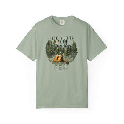 Life is Better by the Campfire Short Sleeve Tee